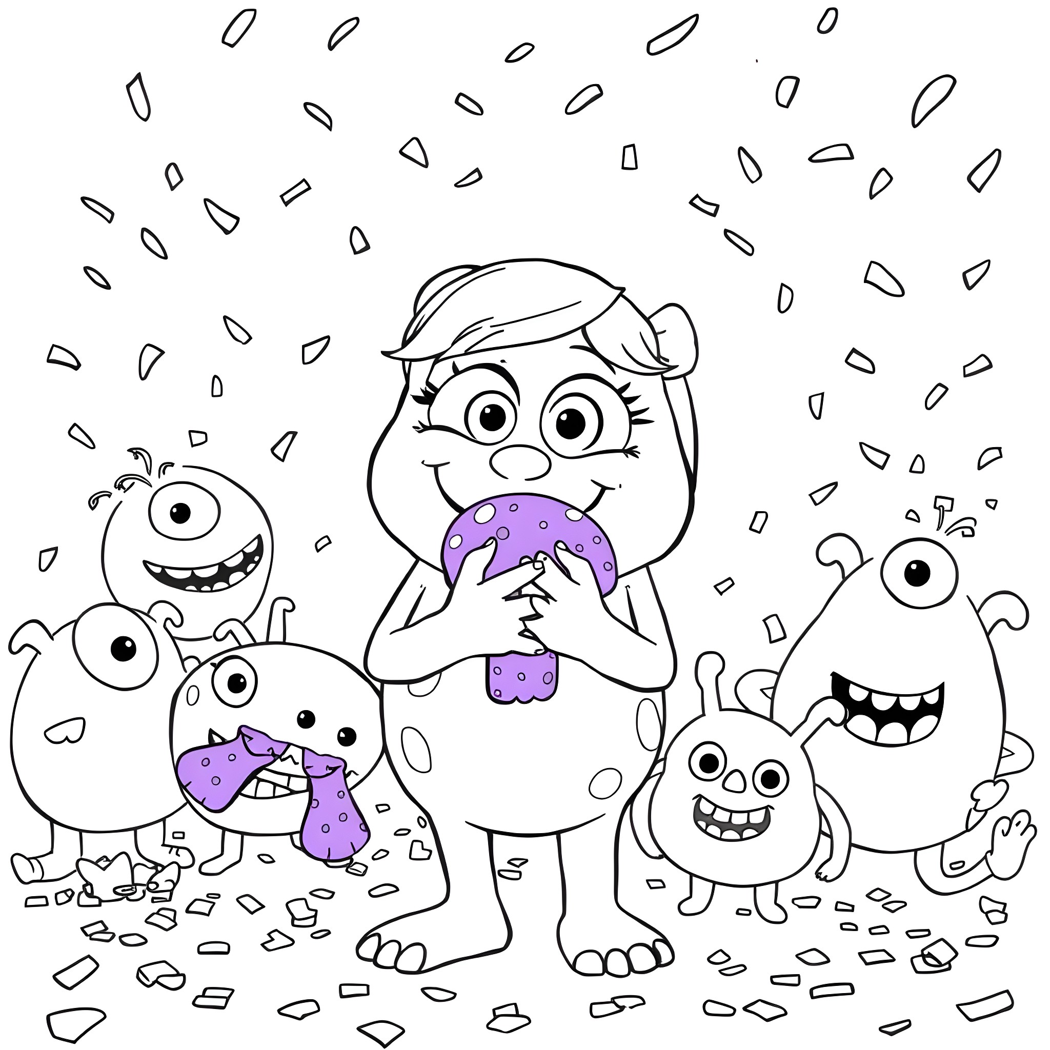 Best Boo Coloring Pages (Free Printable PDF)