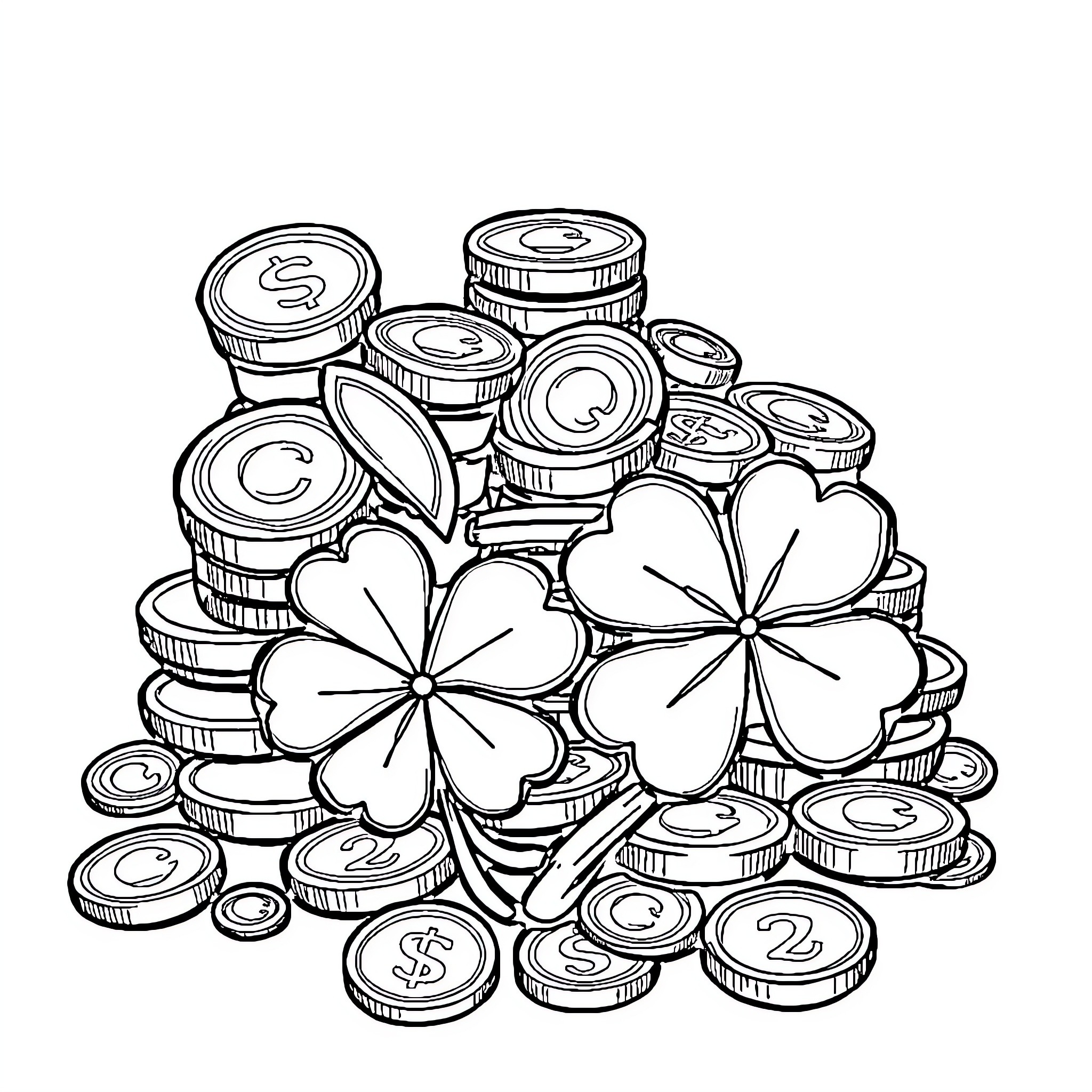 Best Clover Coloring Pages (Free Printable PDF)