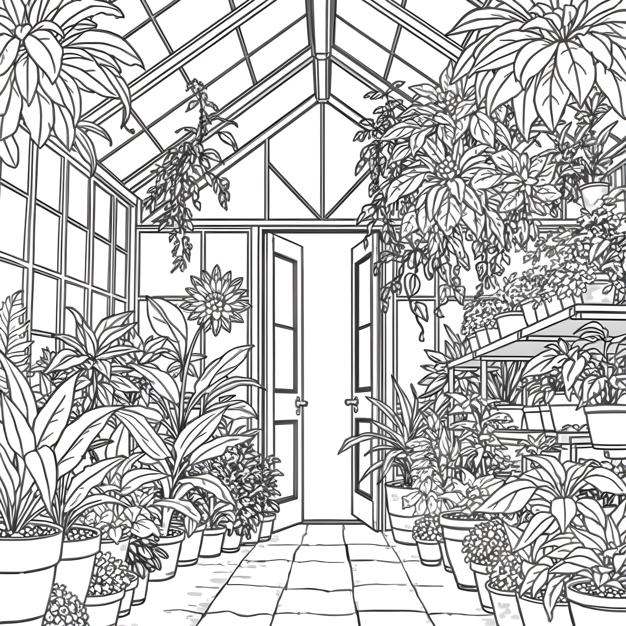 5 Best Greenhouse Coloring Pages (Free Printable PDFs)