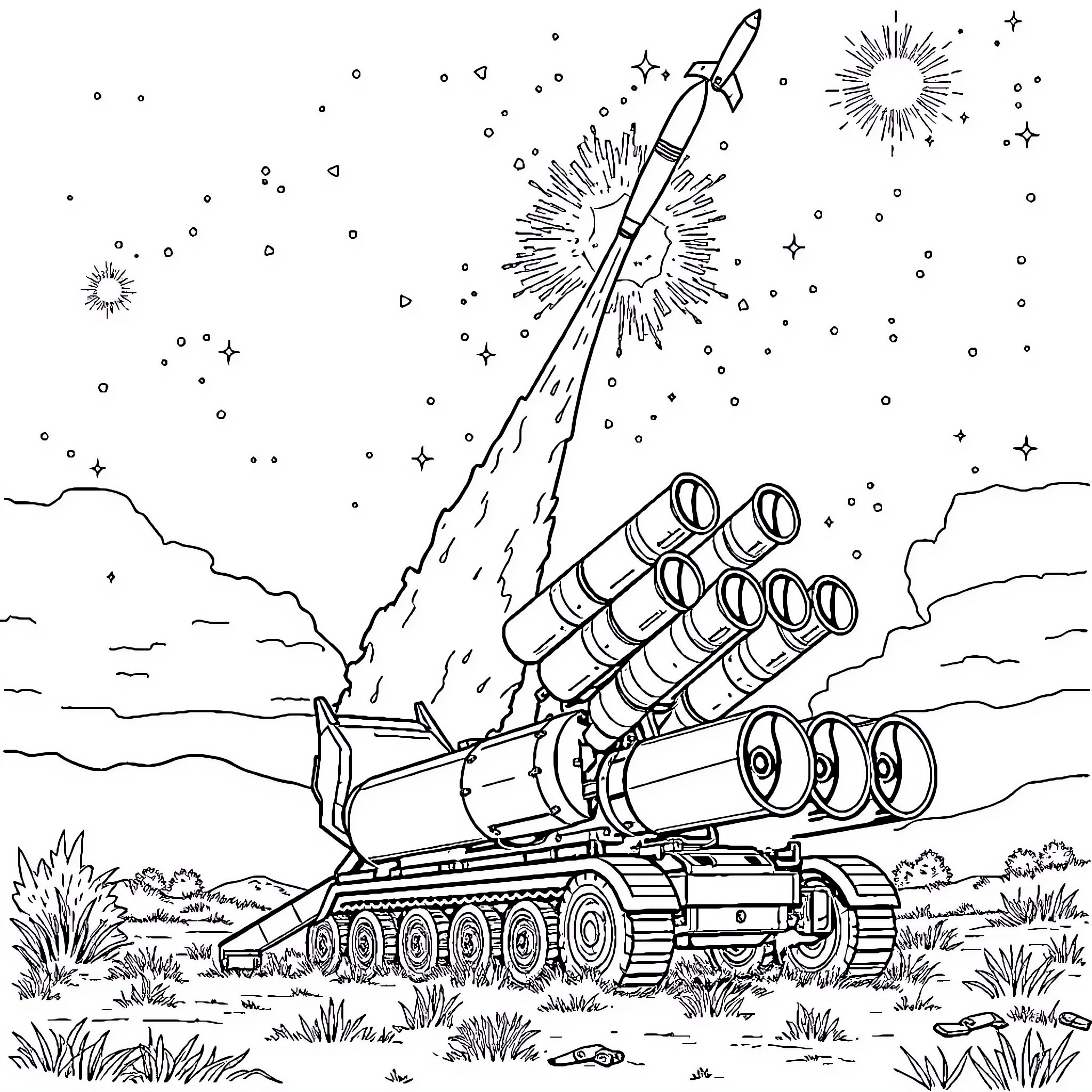 Best Rocket Launcher Coloring Pages (Free Printable PDF)