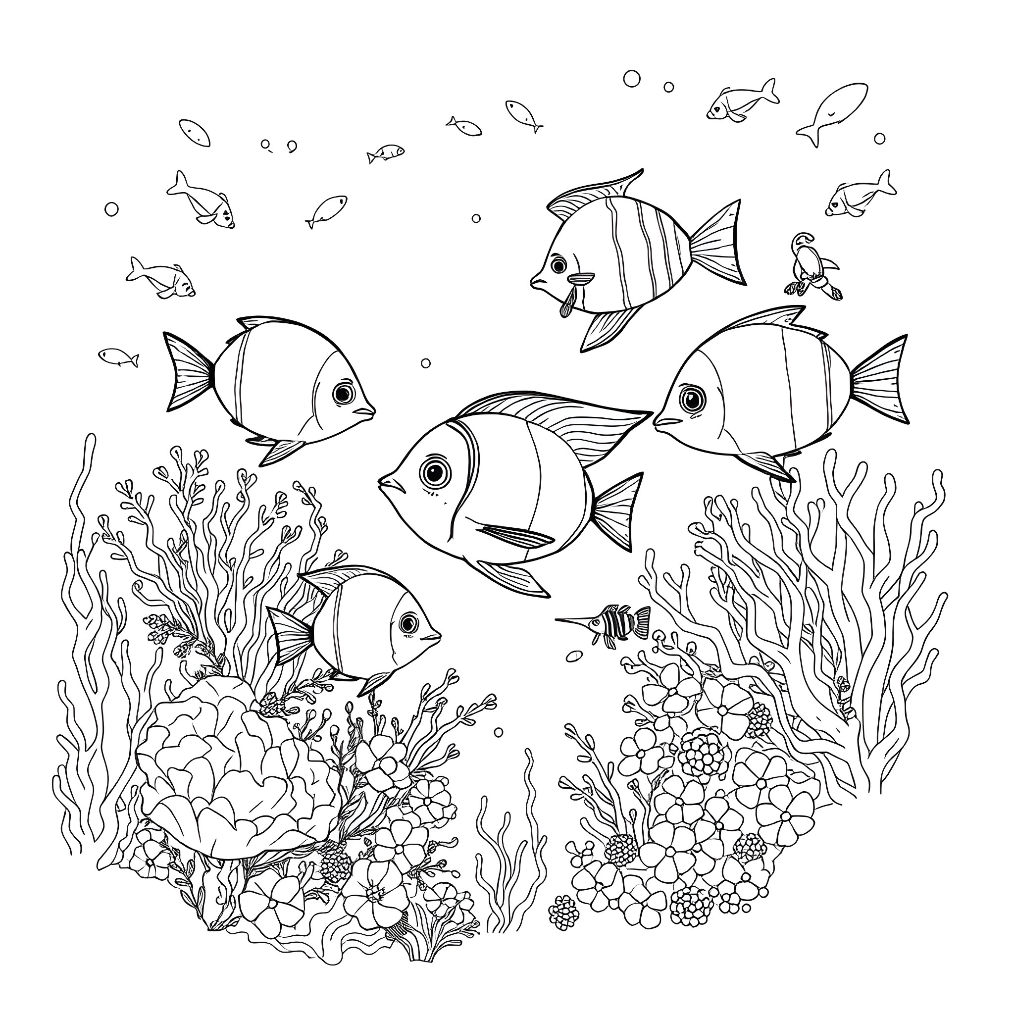 81 Best Fish Coloring Pages (Free Printable PDFs)