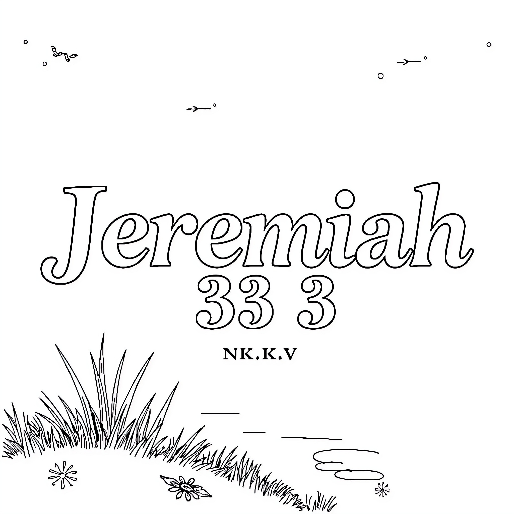Jeremiah's Contemplative Journey Coloring Page (free black-and-white line drawing printable PDF for all, from beginners to advanced learners, including children, teens, adults, and seniors)