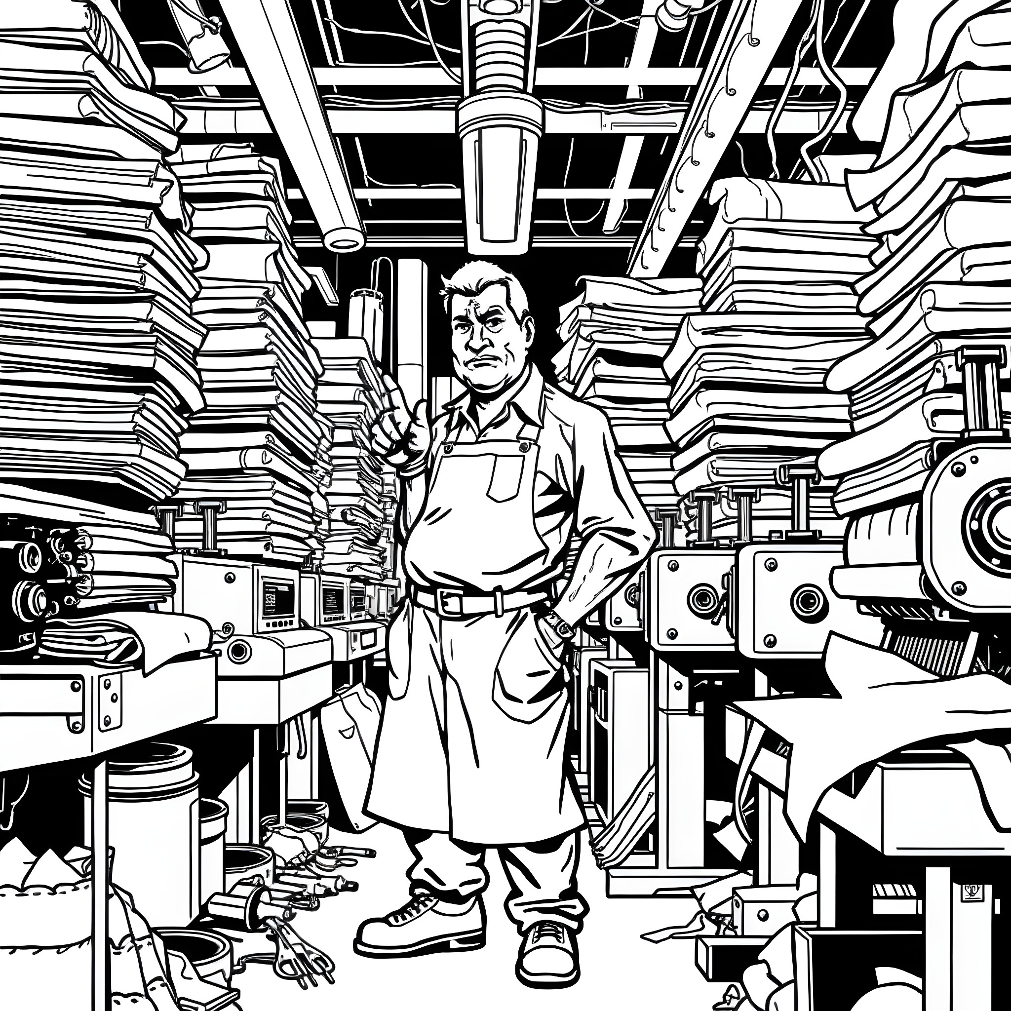 Best Operator Coloring Pages (Free Printable PDF)
