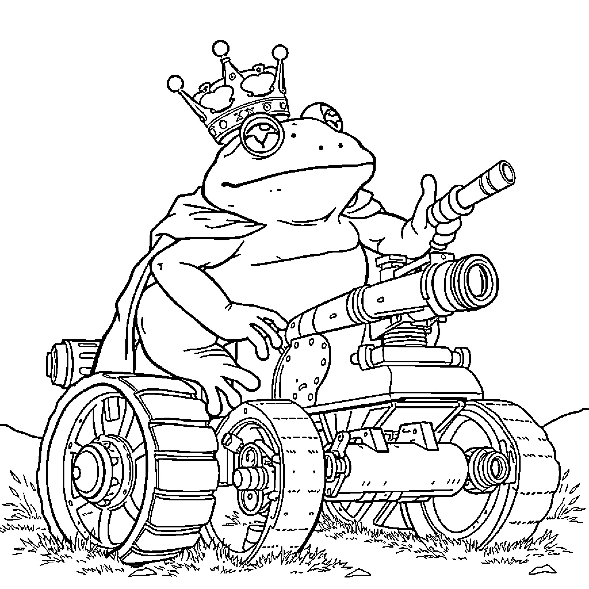 Best Bullfrog Coloring Pages (Free Printable PDF)