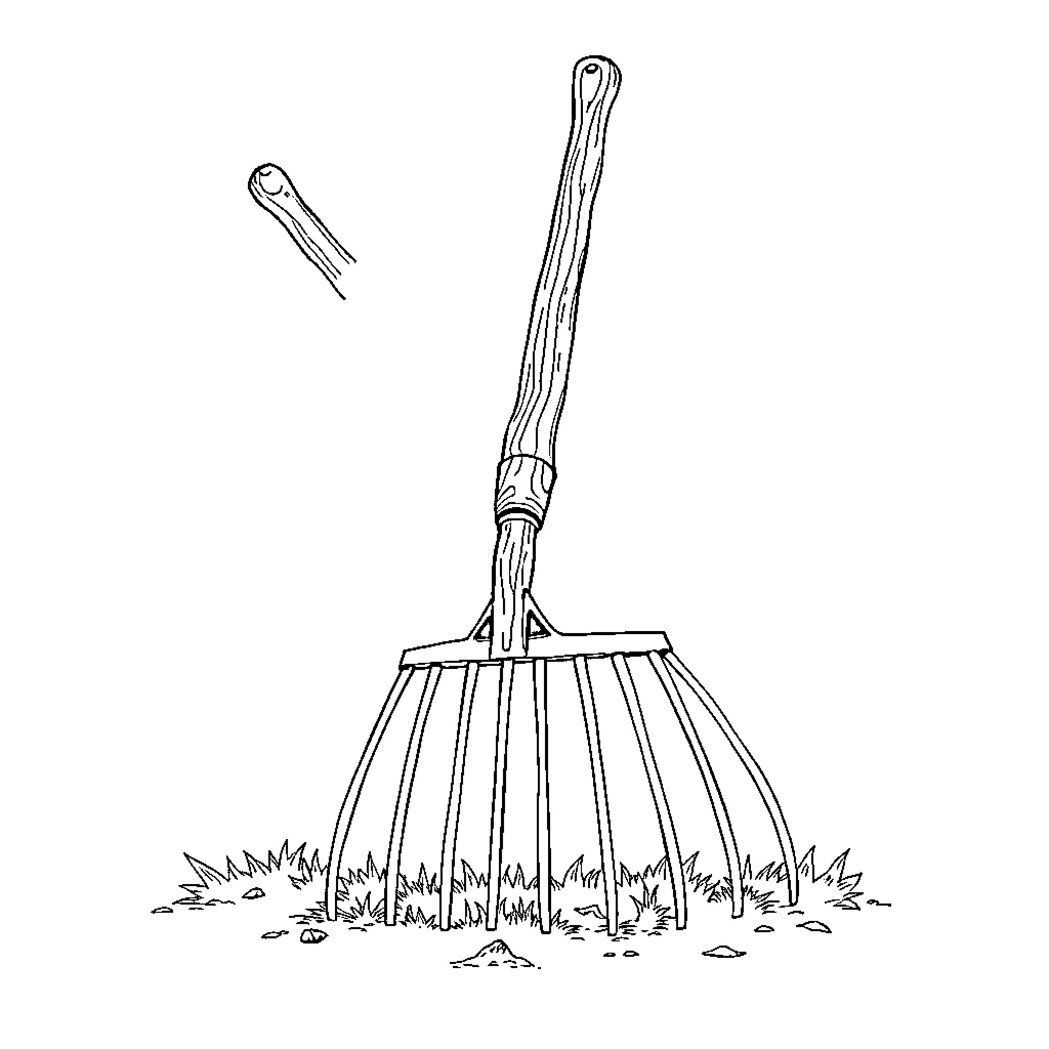 Best Rake Coloring Pages (Free Printable PDF)
