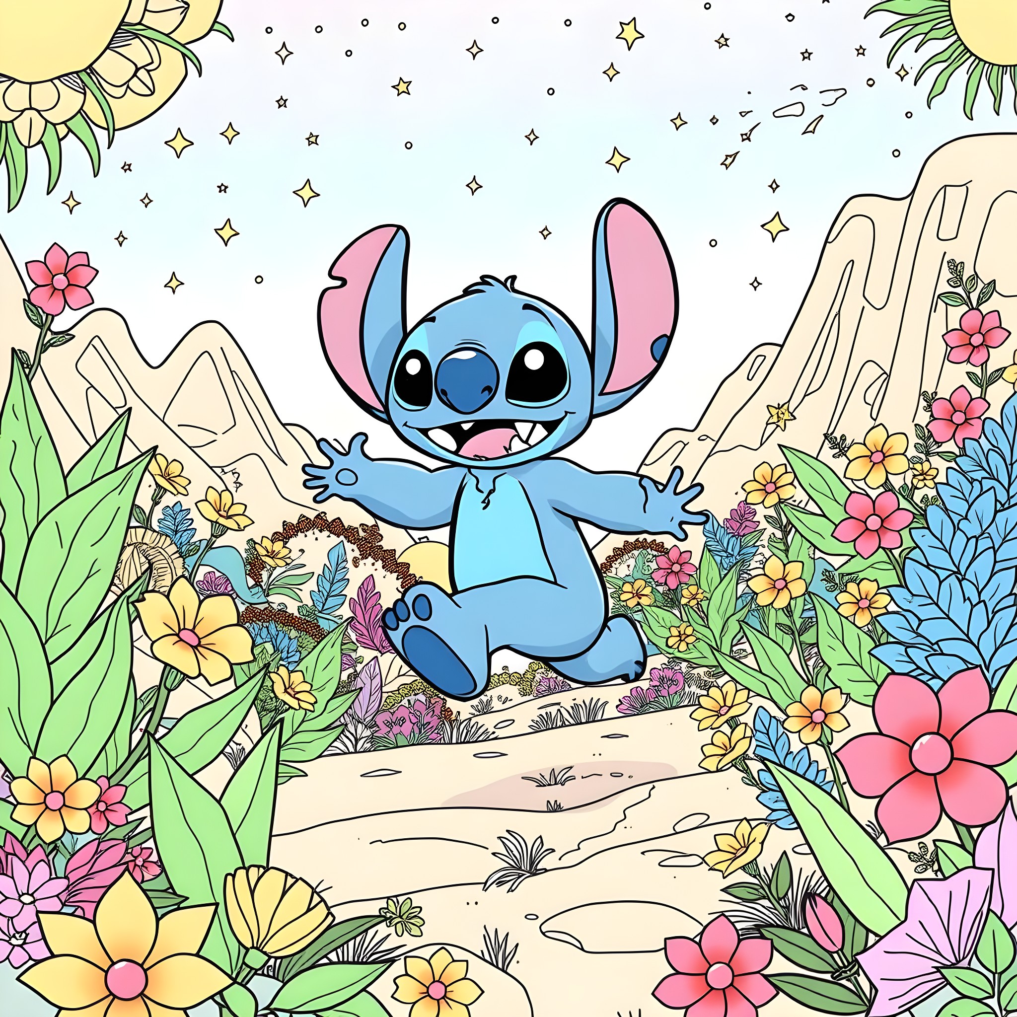 22 Best Stitch Coloring Pages (Free Printable PDFs)