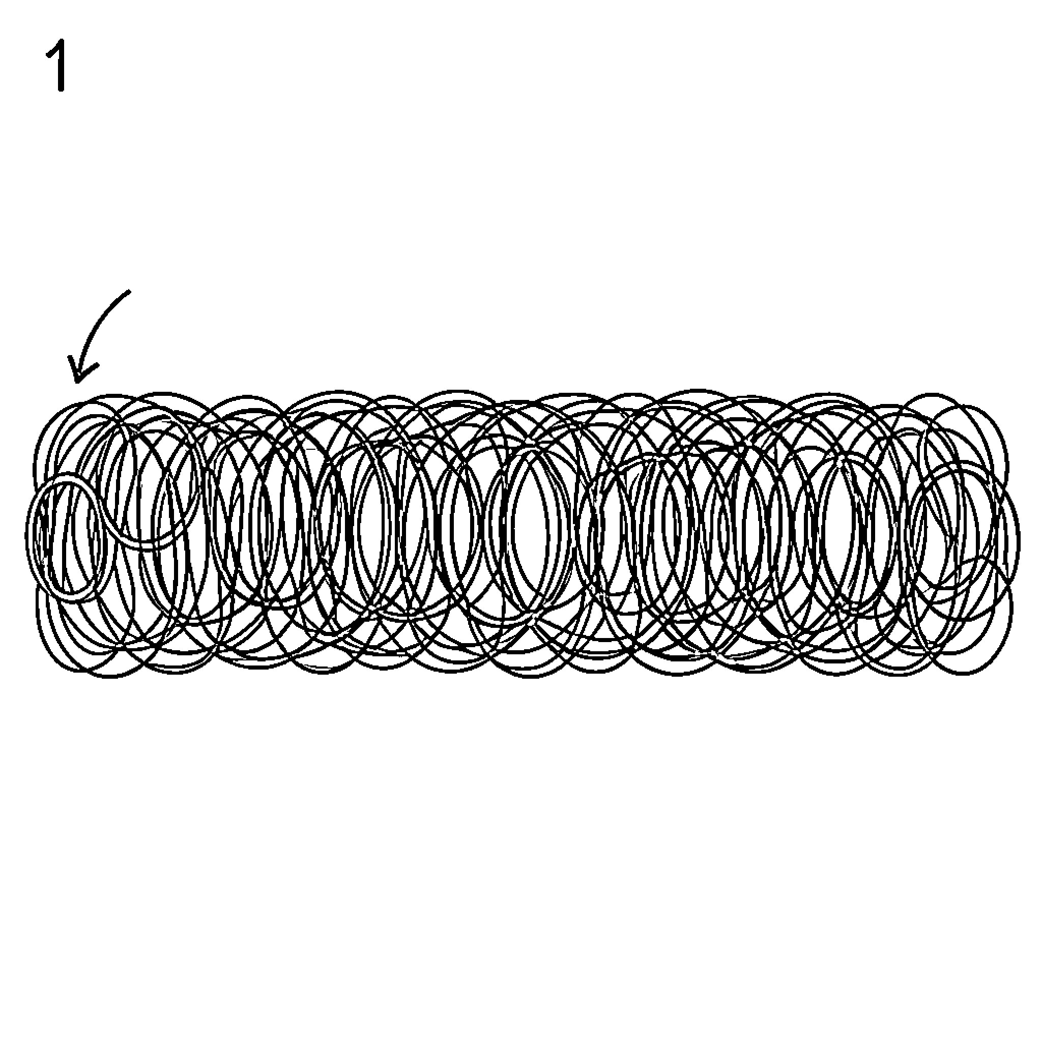 Loop of continuous scribbled oval lines Coloring Page (free black-and-white line drawing printable PDF for all, from beginners to advanced learners, including children, teens, adults, and seniors)