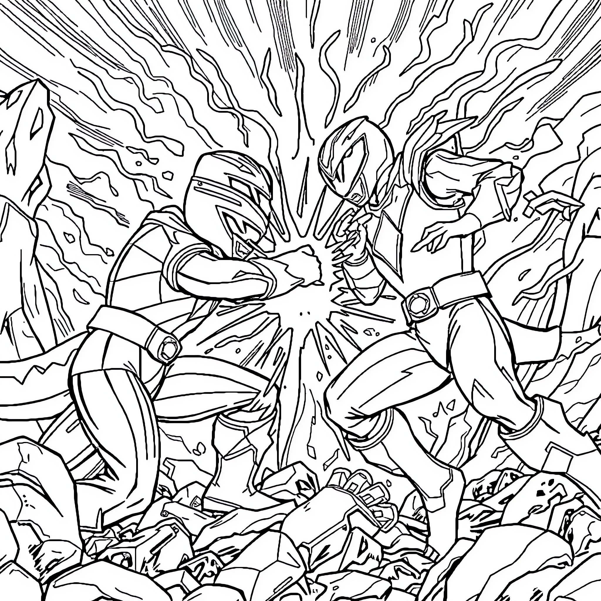 Best Power Ranger Coloring Pages (Free Printable PDF)