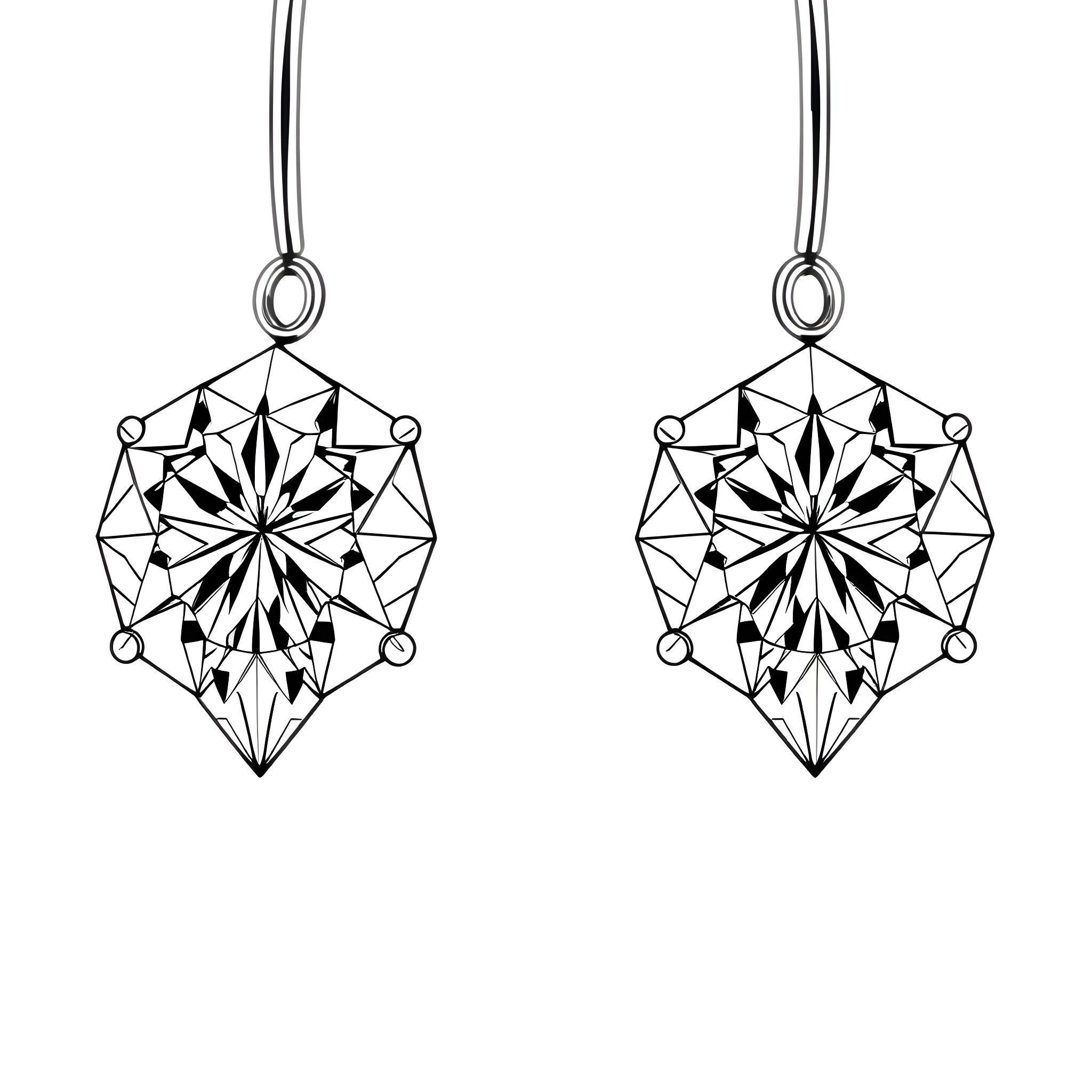13 Best Earring Coloring Pages (Free Printable PDFs)