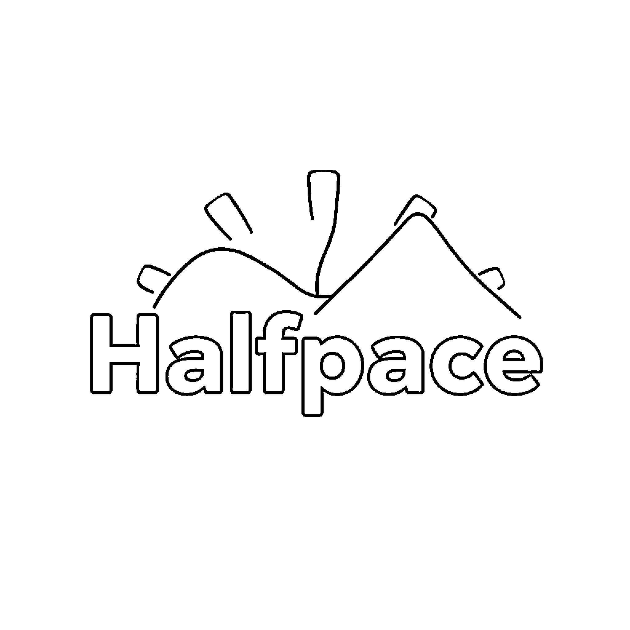Halfpace of abstract landscape mountains Coloring Page (free black-and-white line drawing printable PDF for all, from beginners to advanced learners, including children, teens, adults, and seniors)