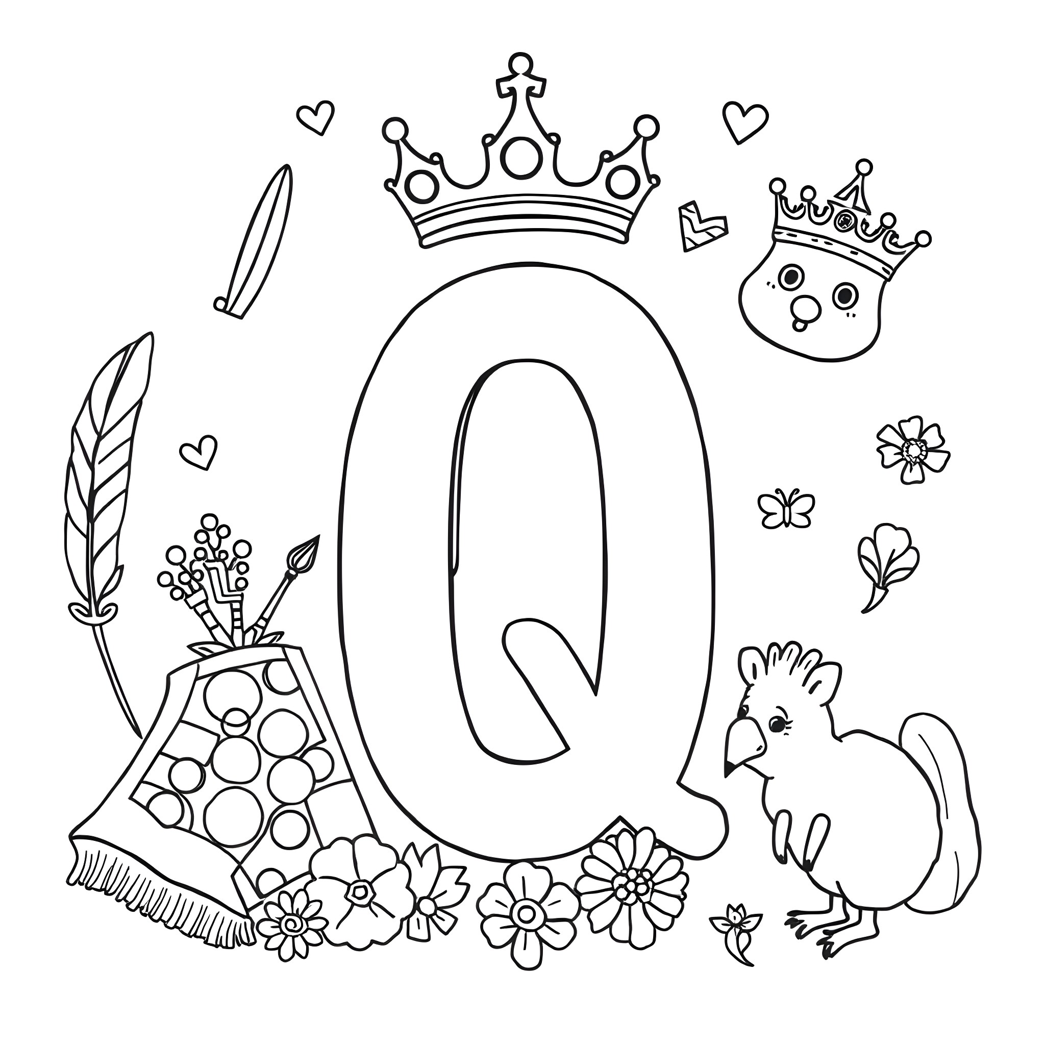 1 Best Letter T Coloring Pages (Free Printable PDFs)