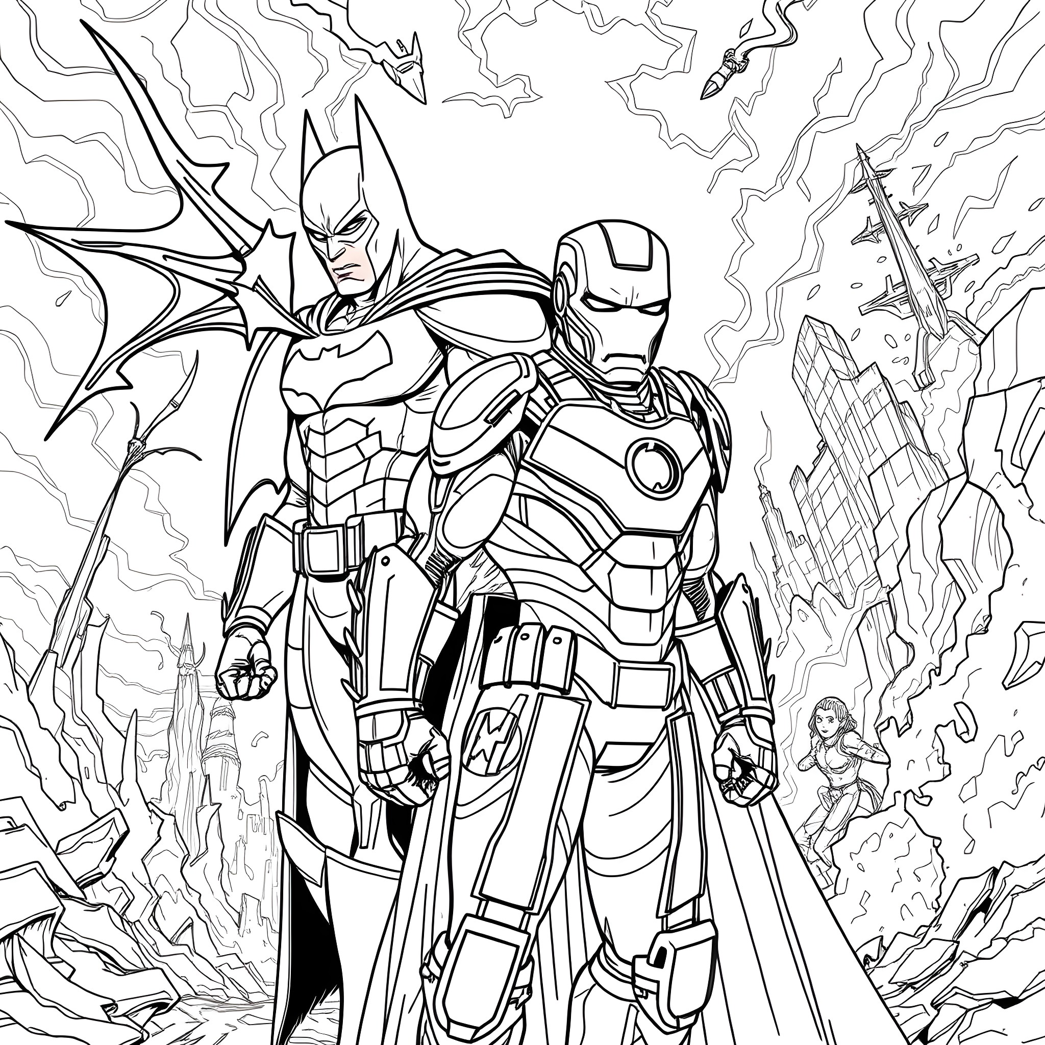 172 Best Batman Coloring Pages (Free Printable PDFs)