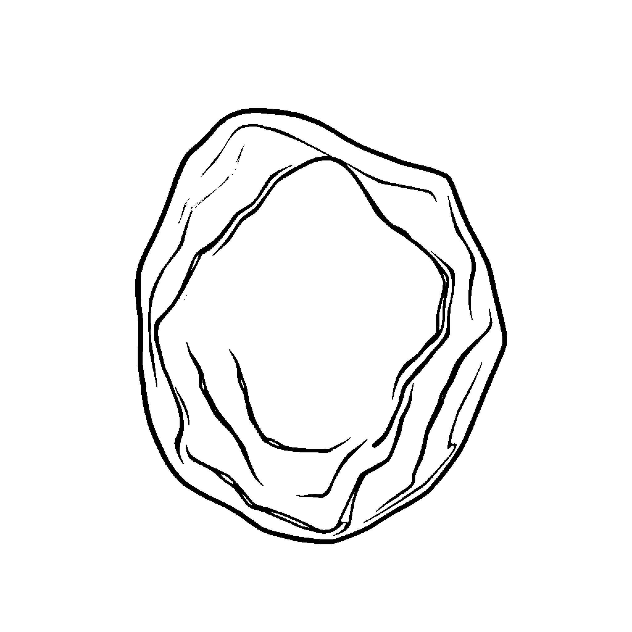 Onix in mysterious shadows Coloring Page (free black-and-white line drawing printable PDF for all, from beginners to advanced learners, including children, teens, adults, and seniors)