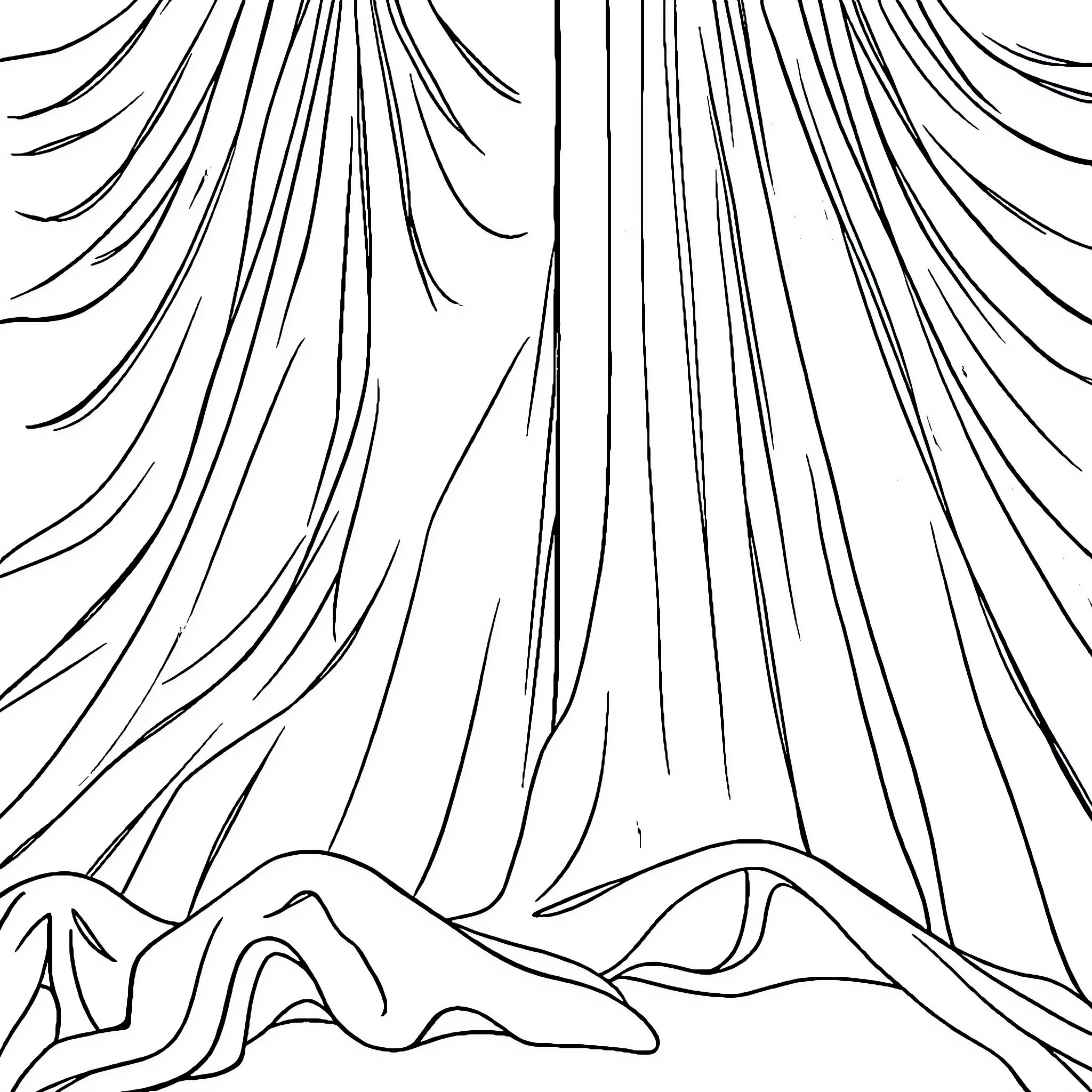 Kpop dynamic stage performance backdrop Coloring Page (free black-and-white line drawing printable PDF for all, from beginners to advanced learners, including children, teens, adults, and seniors)