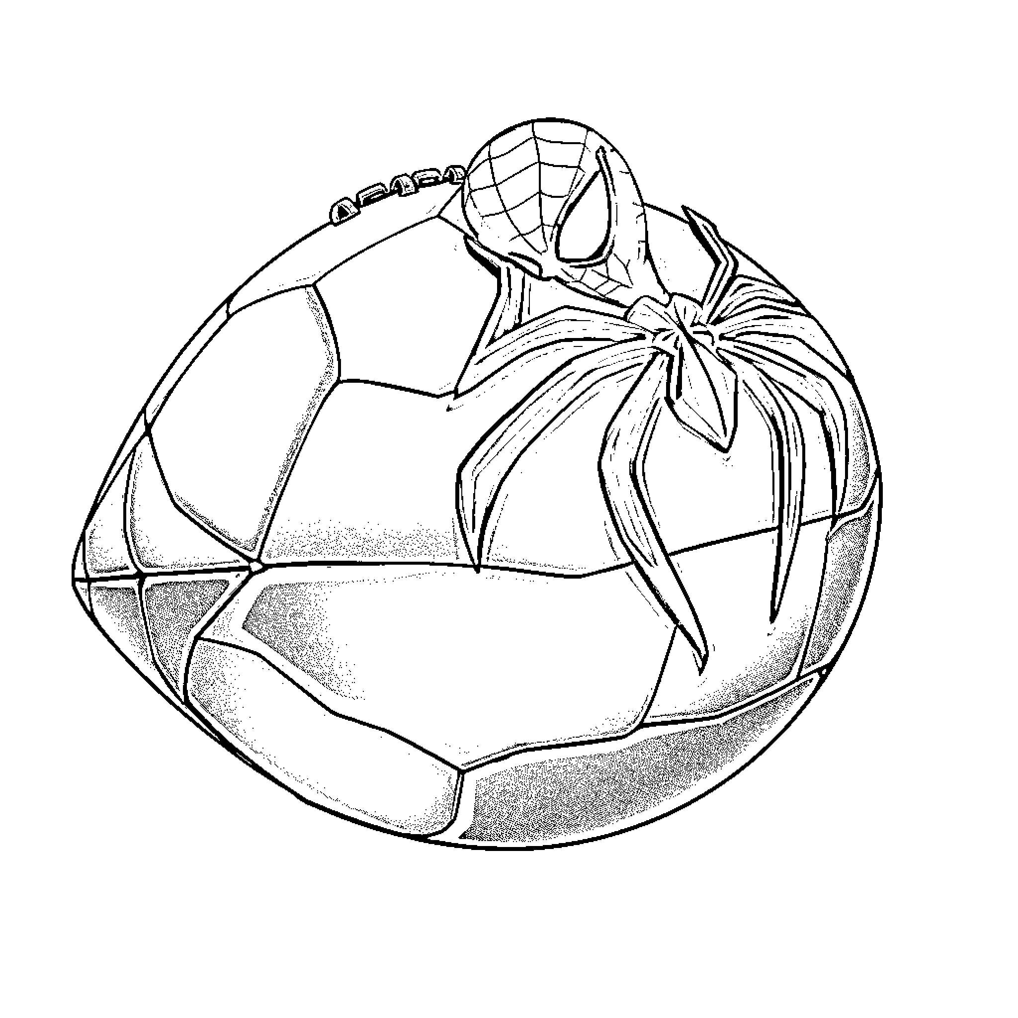 Spider-Man swinging on web through intricate pattern Coloring Page (free black-and-white line drawing printable PDF for all, from beginners to advanced learners, including children, teens, adults, and seniors)