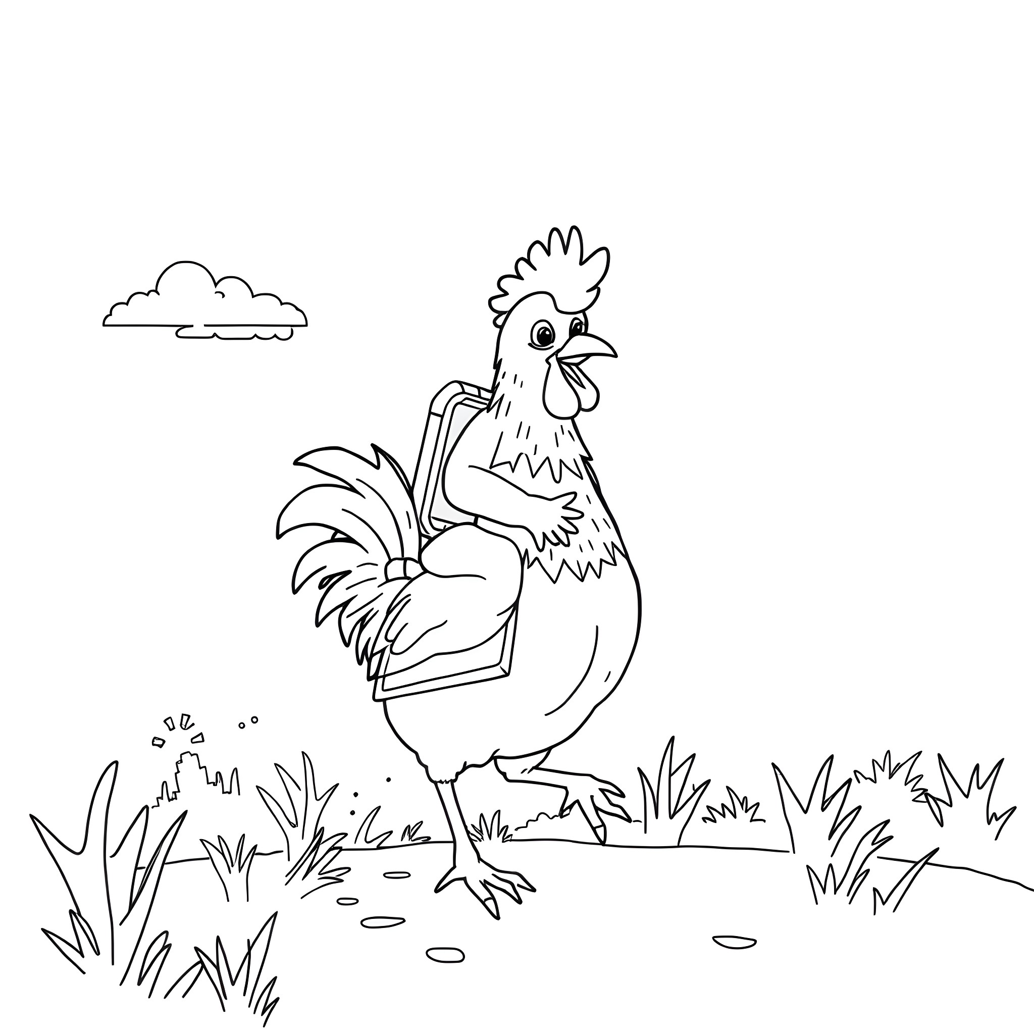 31 Best Chicken Jockey Coloring Pages (Free Printable PDFs)