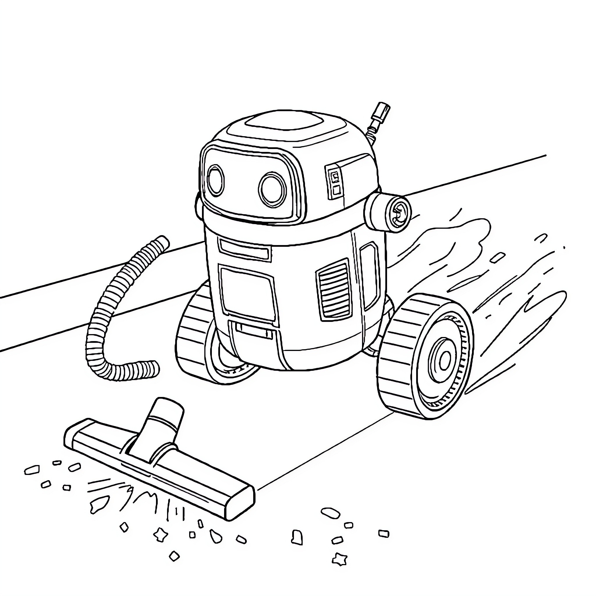 Best Robot Vacuum Coloring Pages (Free Printable PDF)