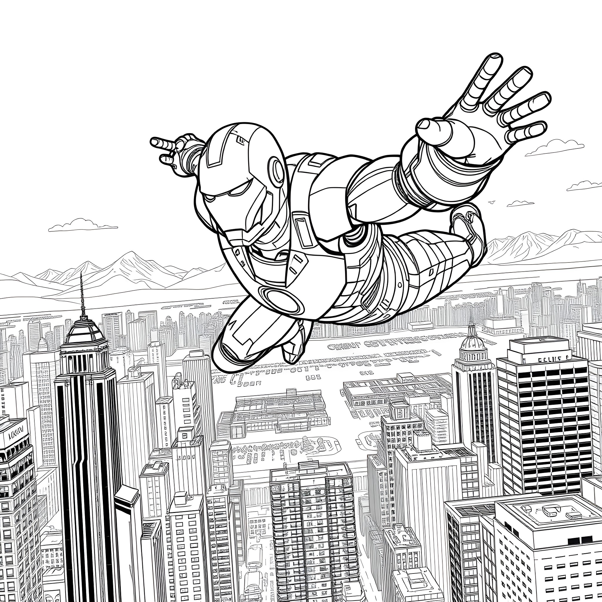 175 Best Ironman Coloring Pages (Free Printable PDFs)