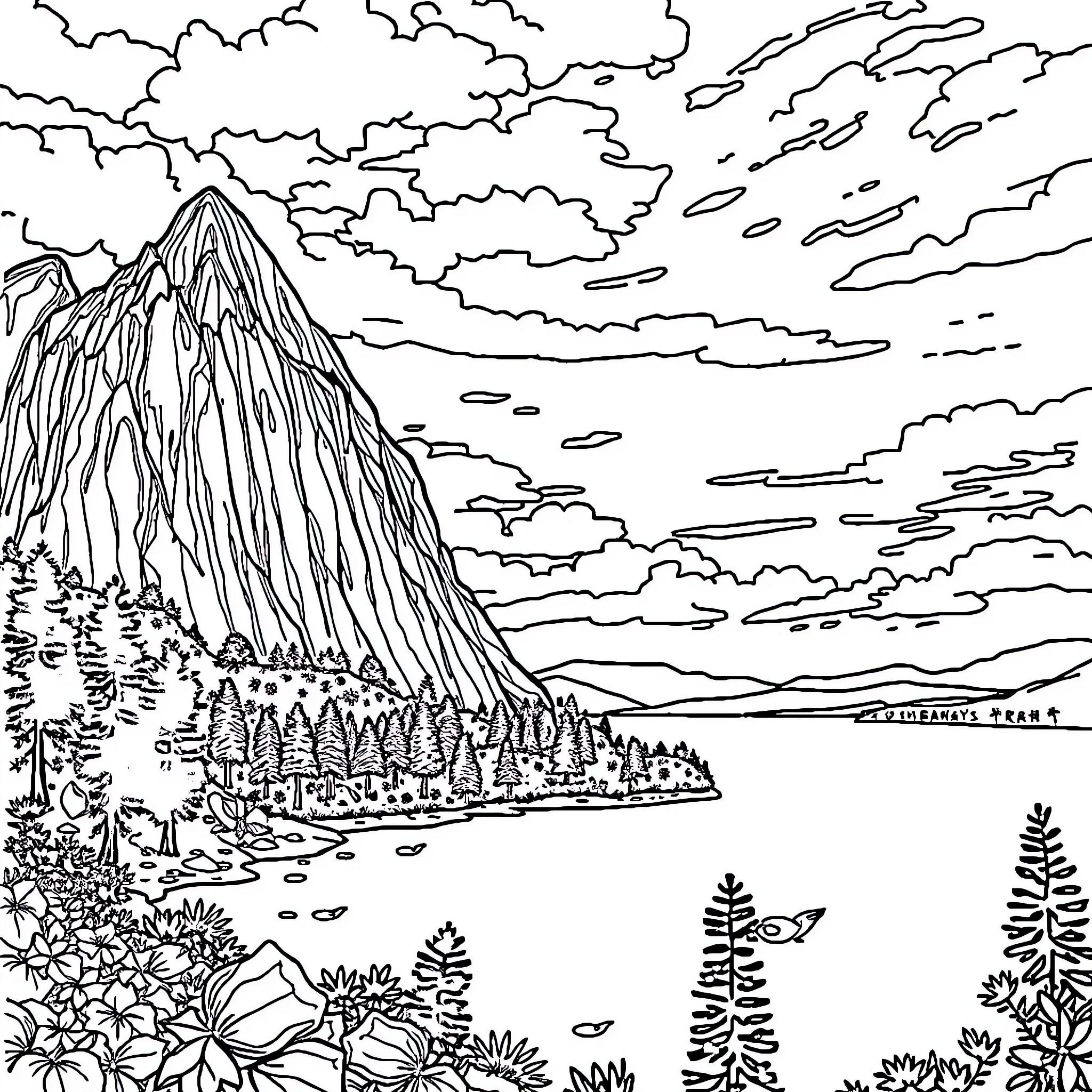 Best Pemandangan Coloring Pages - Ab207de5c1c6c881 