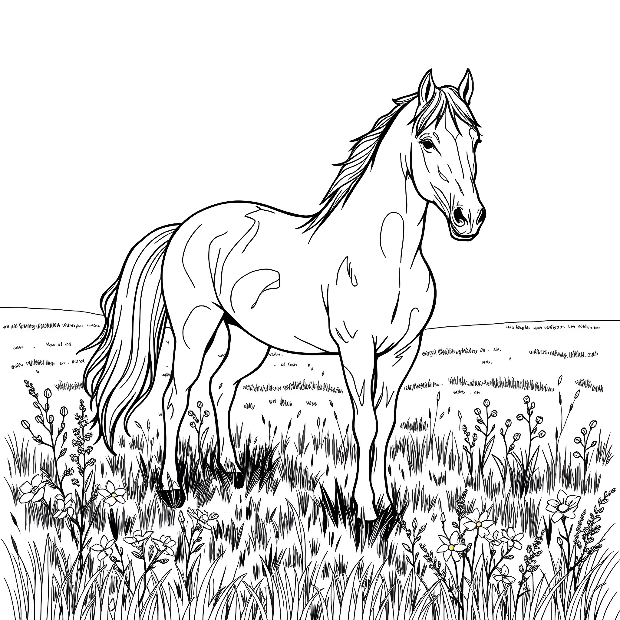 5 Best Paint Horse Coloring Pages (Free Printable PDFs)
