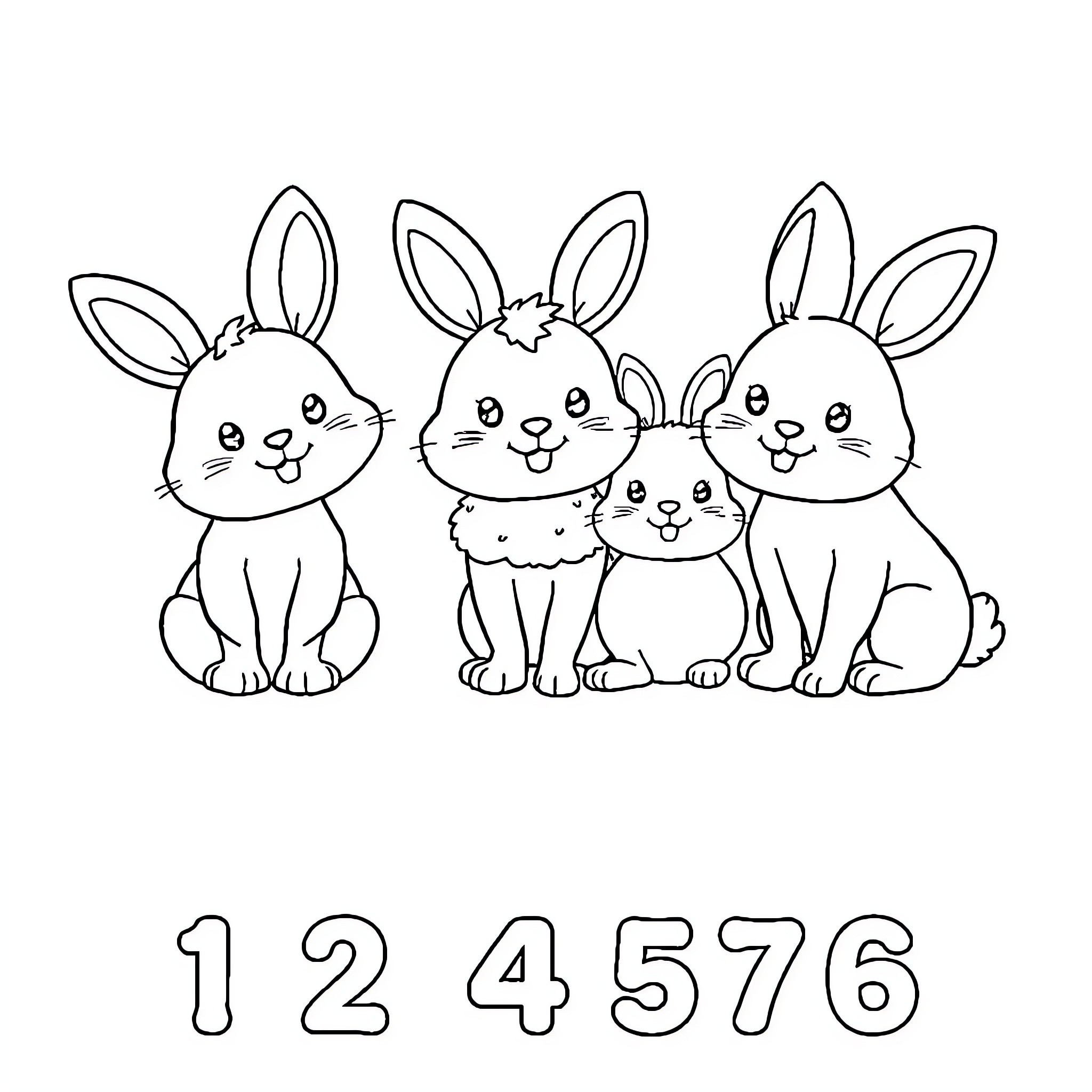 Animal friends sitting together in the park Coloring Page (free black-and-white line drawing printable PDF for all, from beginners to advanced learners, including children, teens, adults, and seniors)