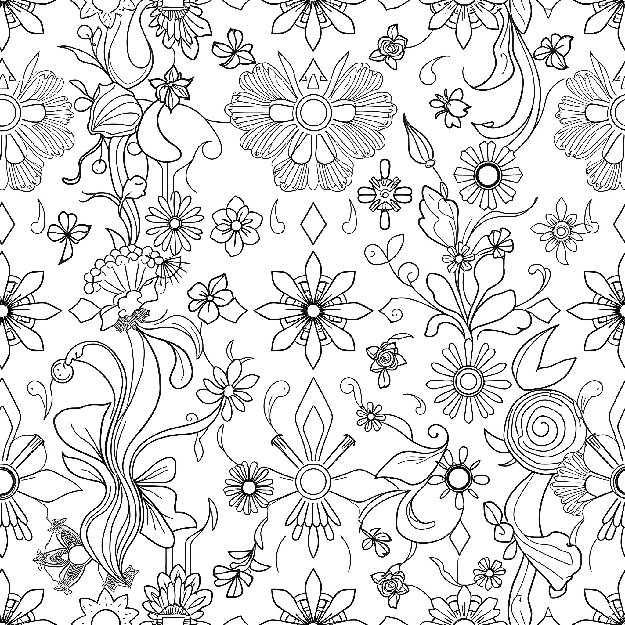 Best Pattern Coloring Pages (Free Printable PDF)