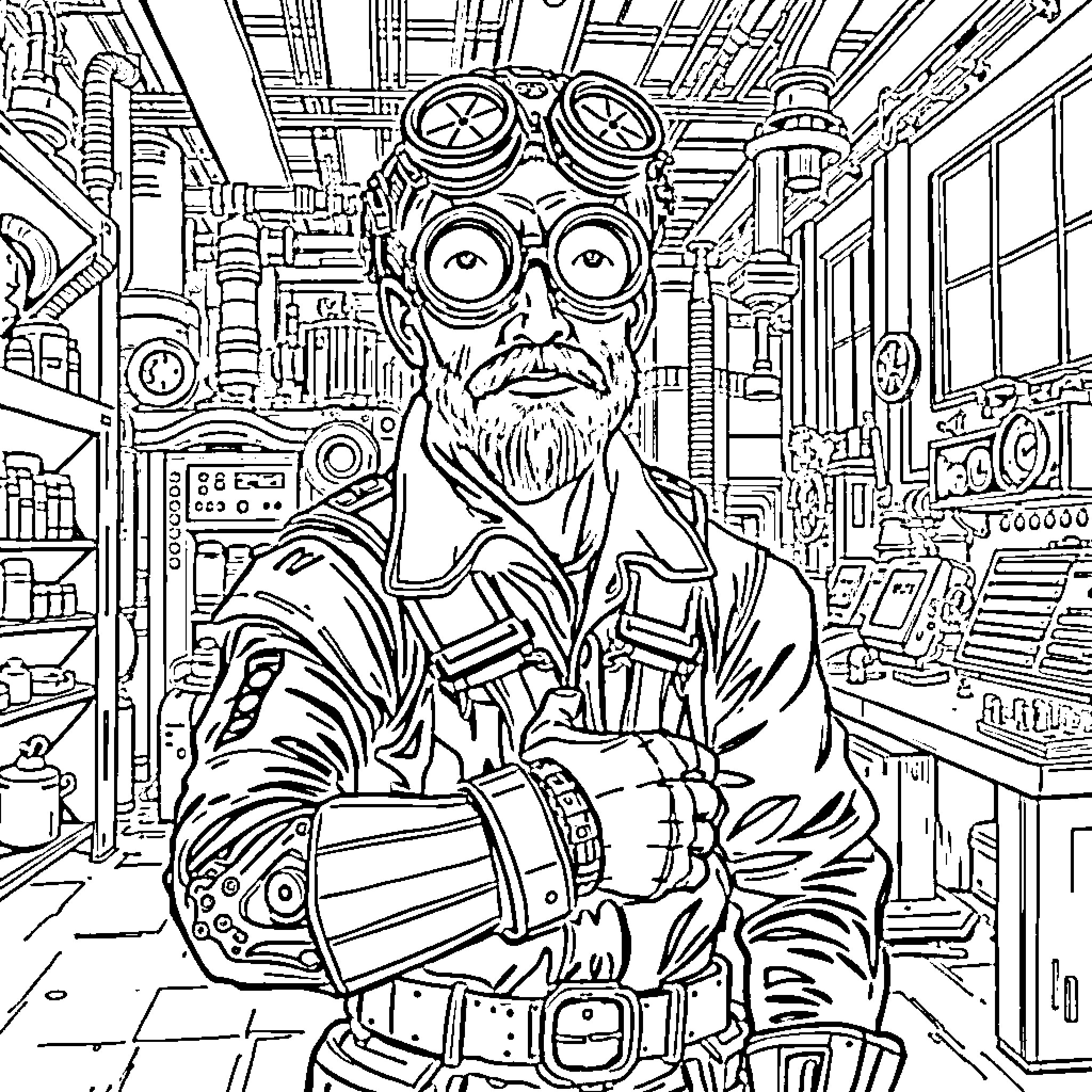 Best Engineer Coloring Pages (Free Printable PDF)