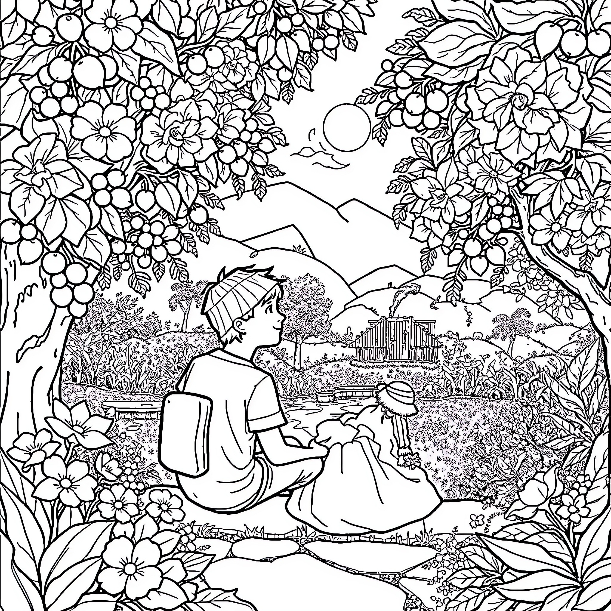 Best Adán y Eva Coloring Pages (Free Printable PDF)