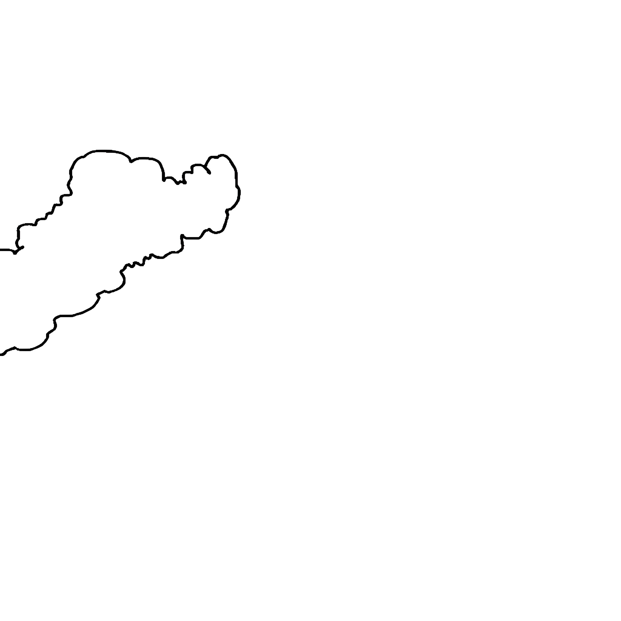 Blue Abstract Landscape Silhouette Coloring Page (free black-and-white line drawing printable PDF for all, from beginners to advanced learners, including children, teens, adults, and seniors)
