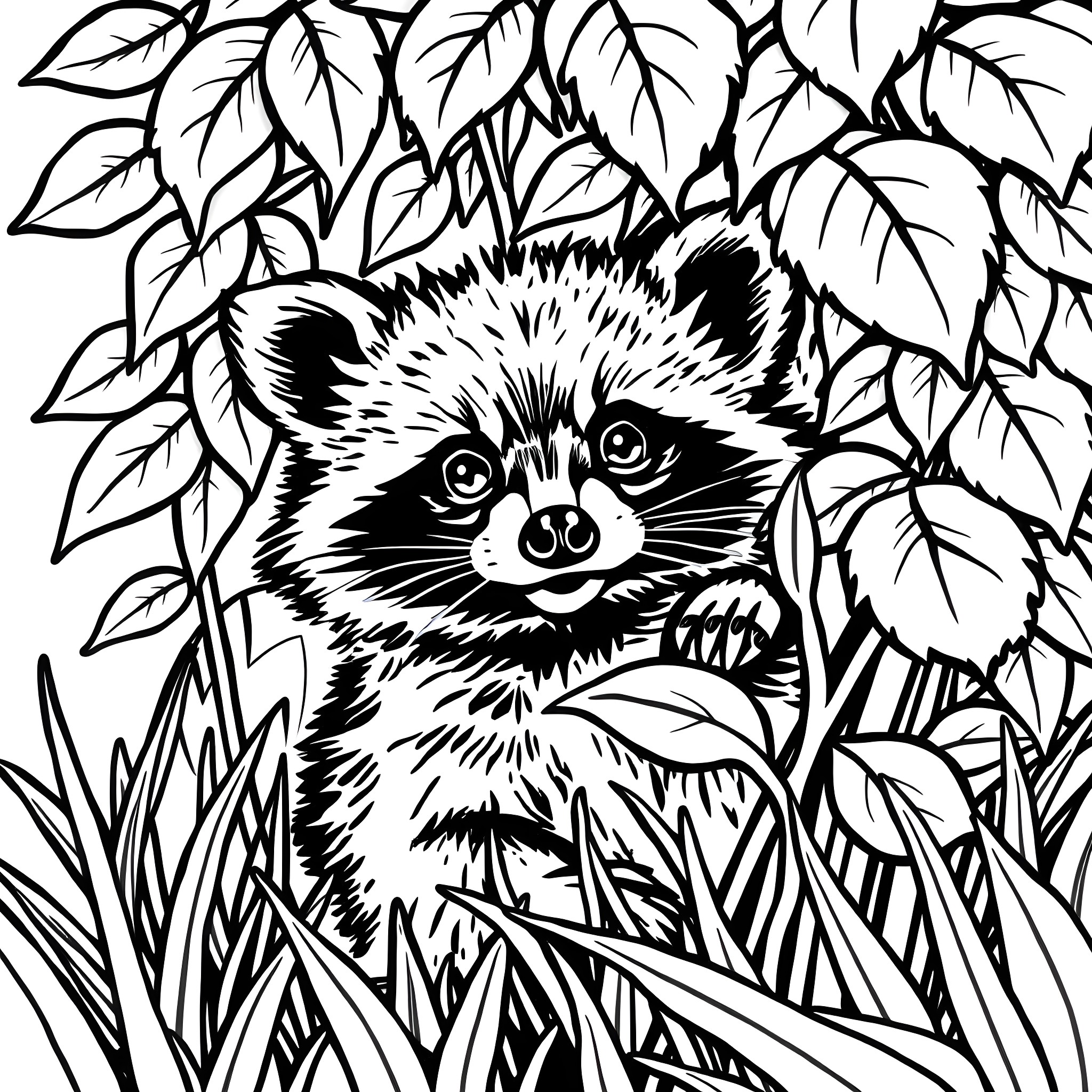 Best Baby Raccoon Coloring Pages (Free Printable PDF)