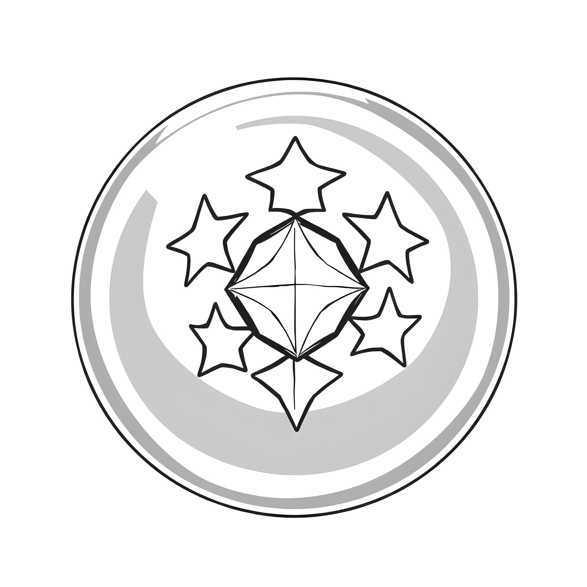 Dragon Ball characters in cosmic star formation Coloring Page (free black-and-white line drawing printable PDF for all, from beginners to advanced learners, including children, teens, adults, and seniors)