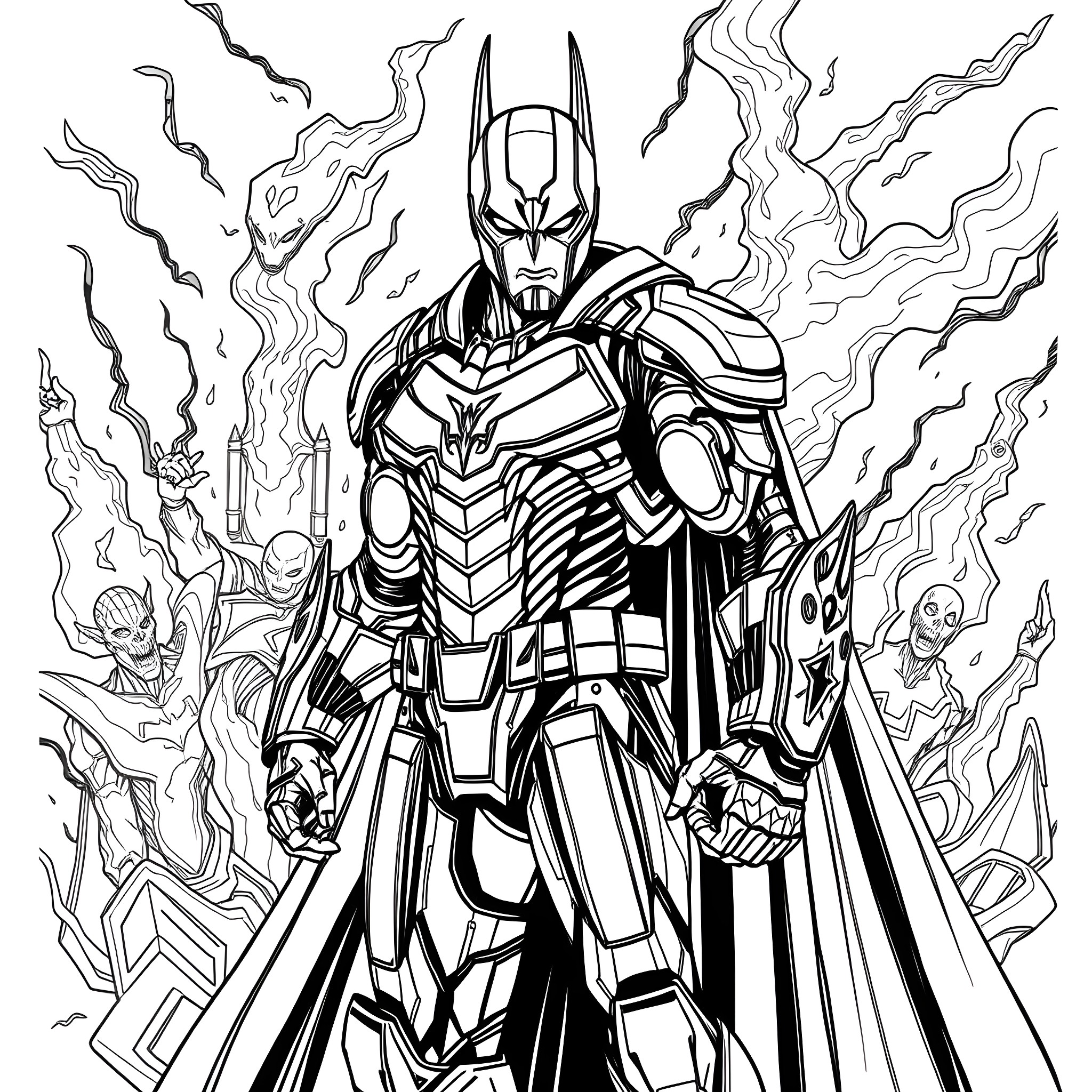 3 Best Batman Ironman Coloring Pages (Free Printable PDFs)