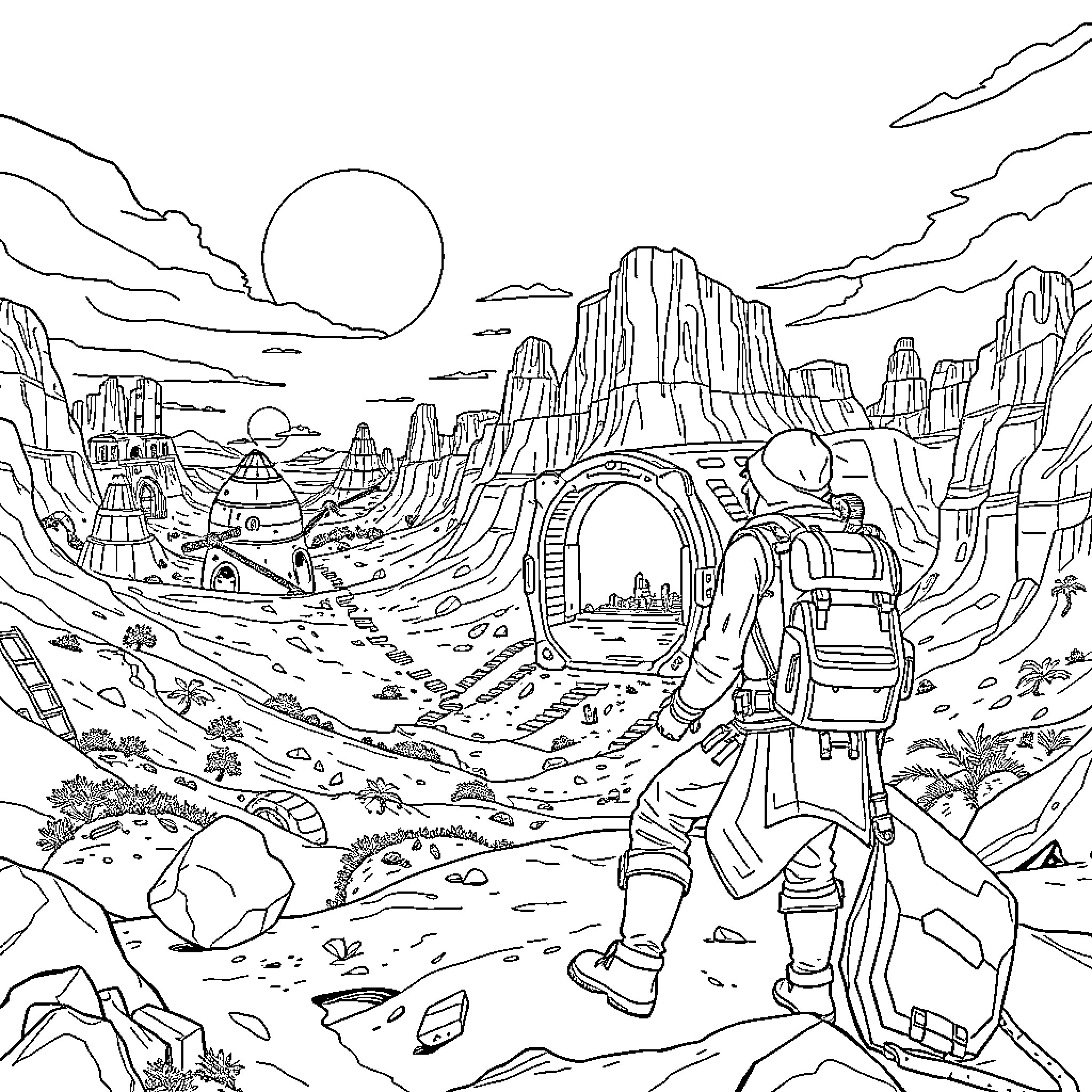 Best Vault Hunter Coloring Pages (Free Printable PDF) 