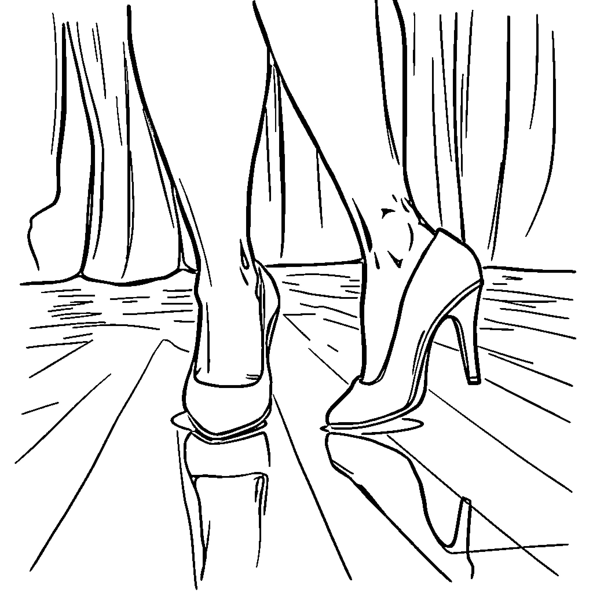 Pump Abstract Sailboat Reflection in Water Coloring Page (free black-and-white line drawing printable PDF for all, from beginners to advanced learners, including children, teens, adults, and seniors)