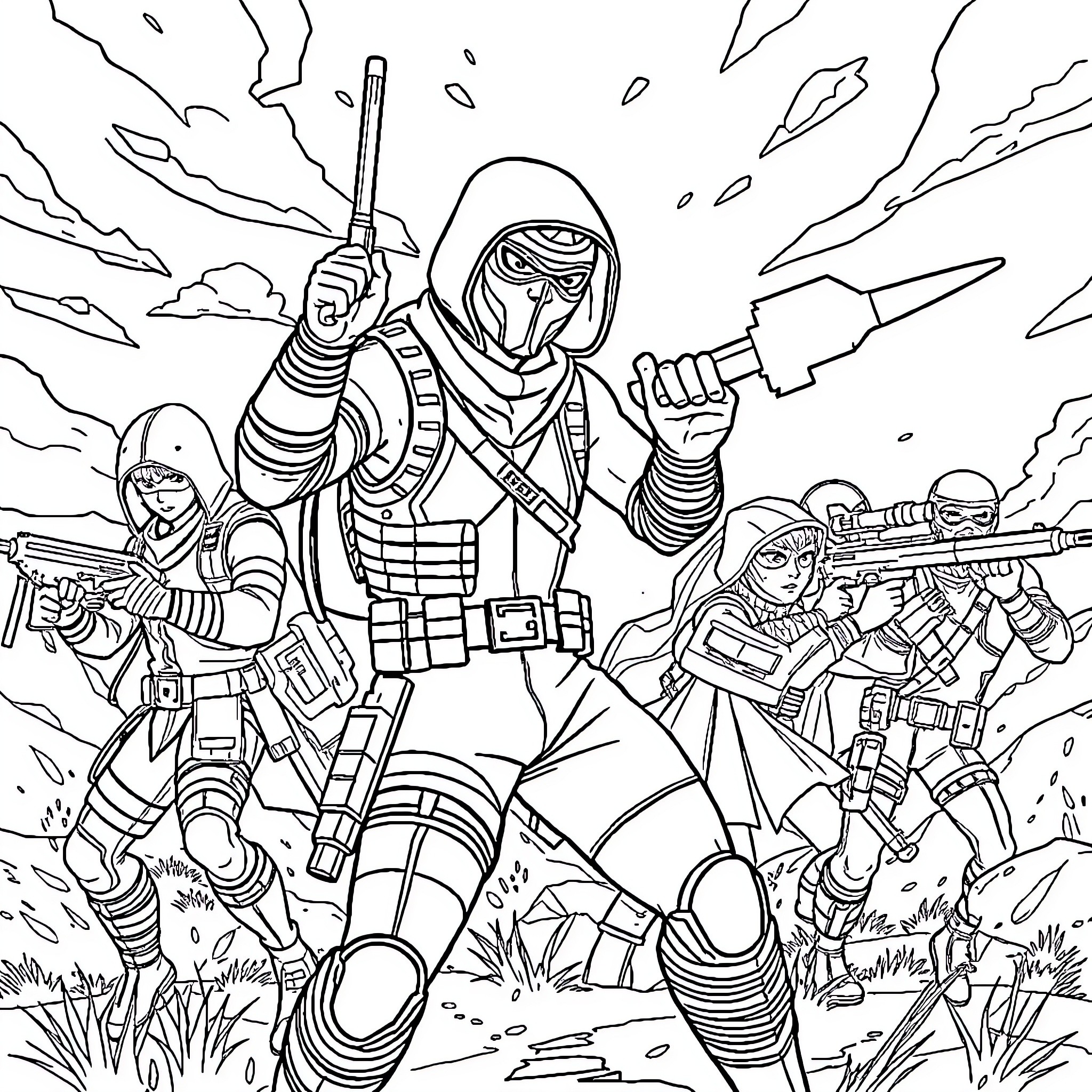 Best Fortnite Coloring Pages Free Printable PDF Best Fortnite Coloring Pages Free Printable PDF