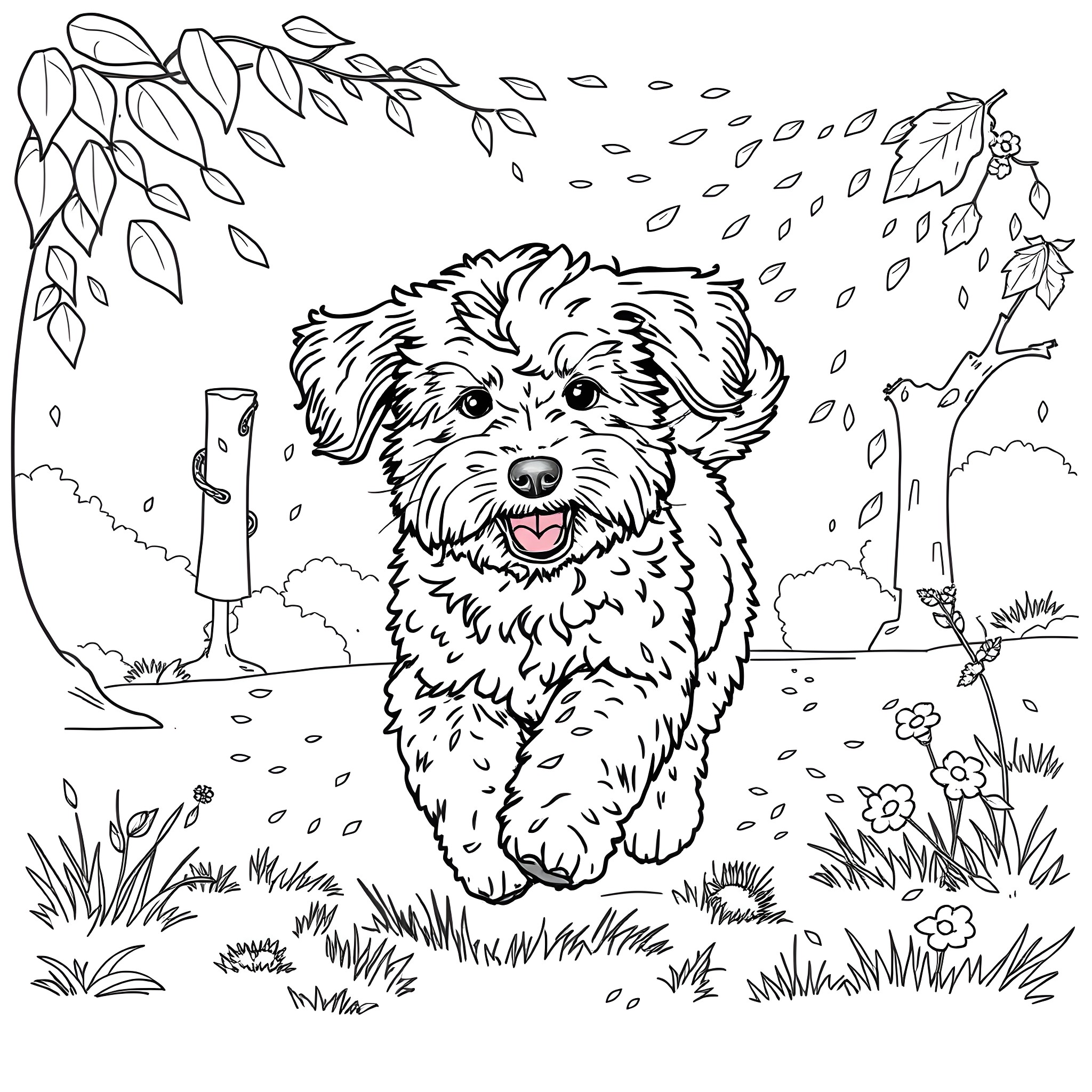 Best Cockapoo Coloring Pages (Free Printable PDF)
