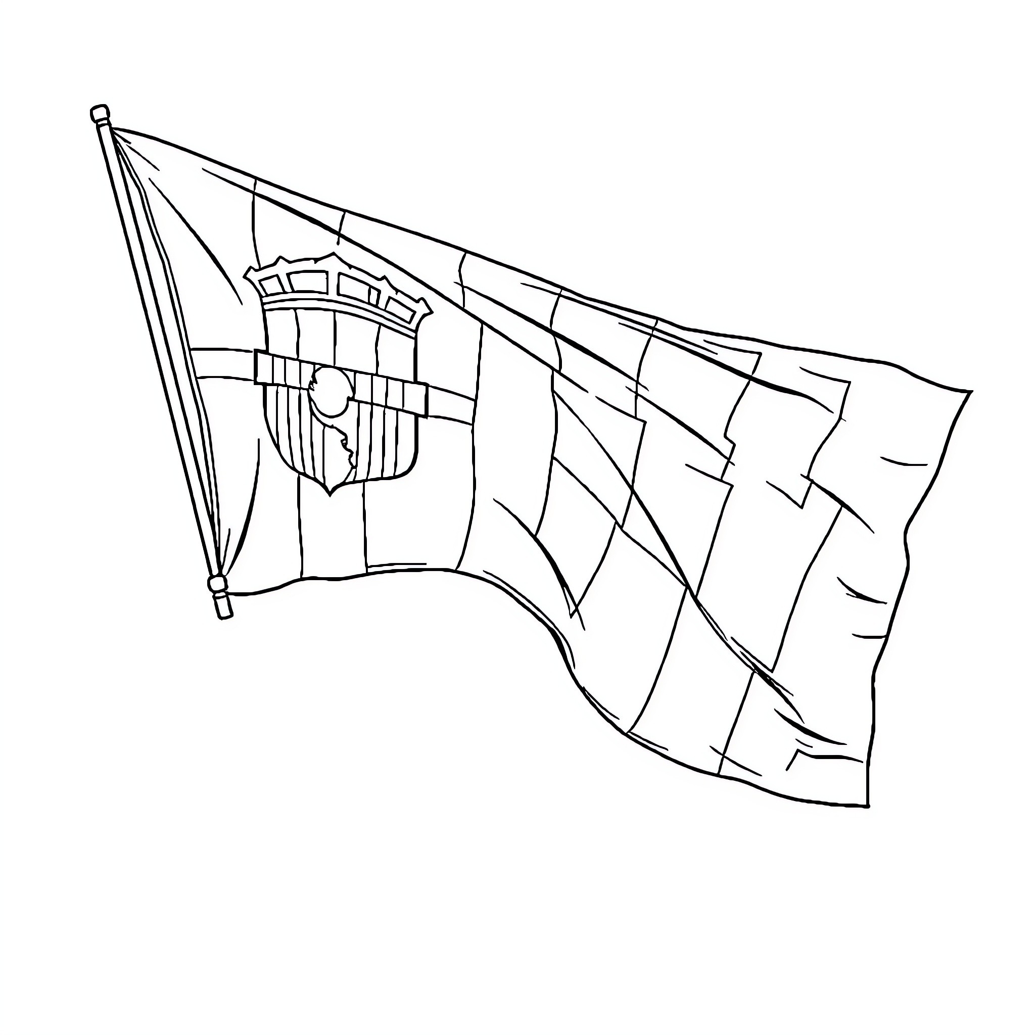 Best Catalan Flag Coloring Pages (Free Printable PDF), image size:2048x2048