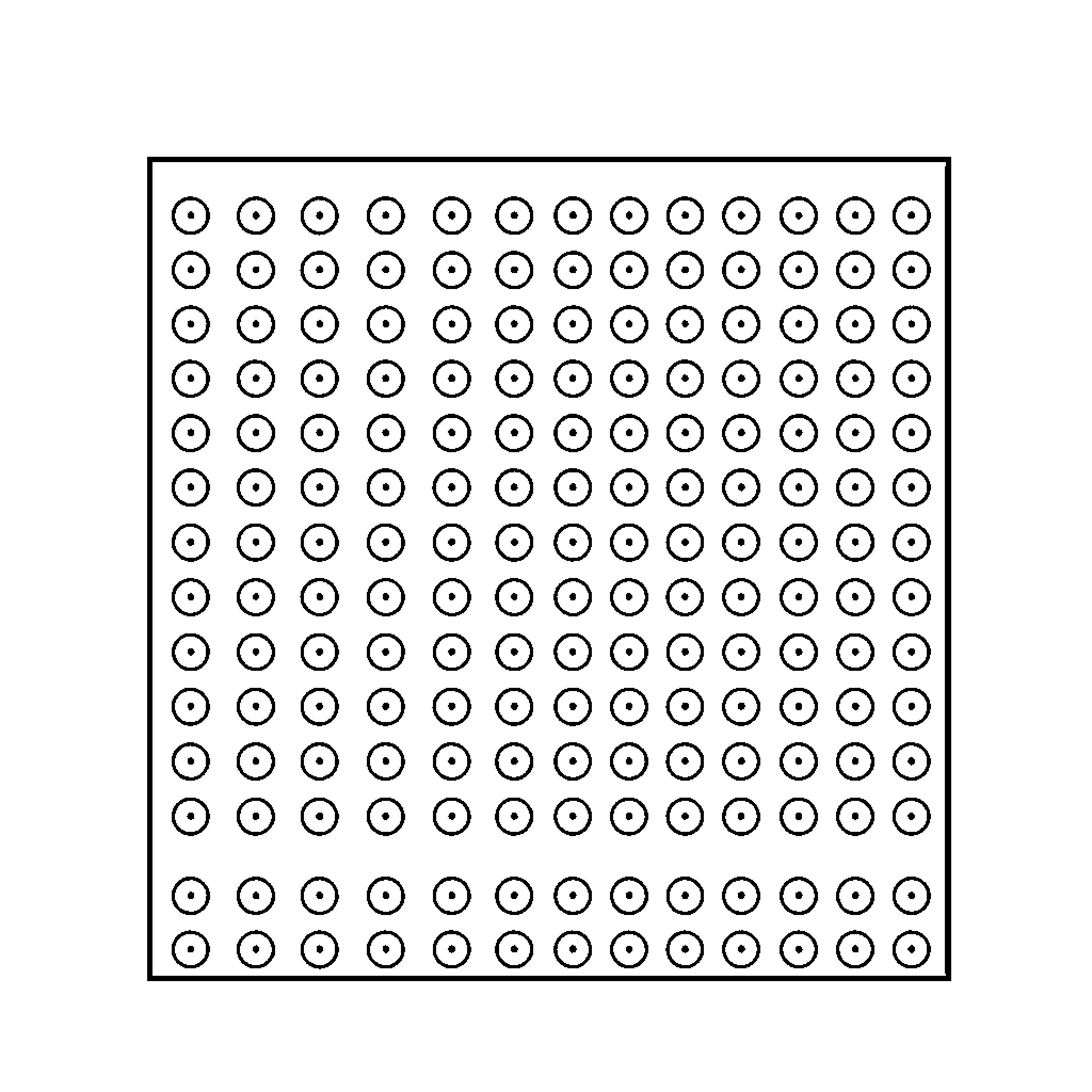 Dot to Dot Abstract Circles Grid Pattern Coloring Page (free black-and-white line drawing printable PDF for all, from beginners to advanced learners, including children, teens, adults, and seniors)