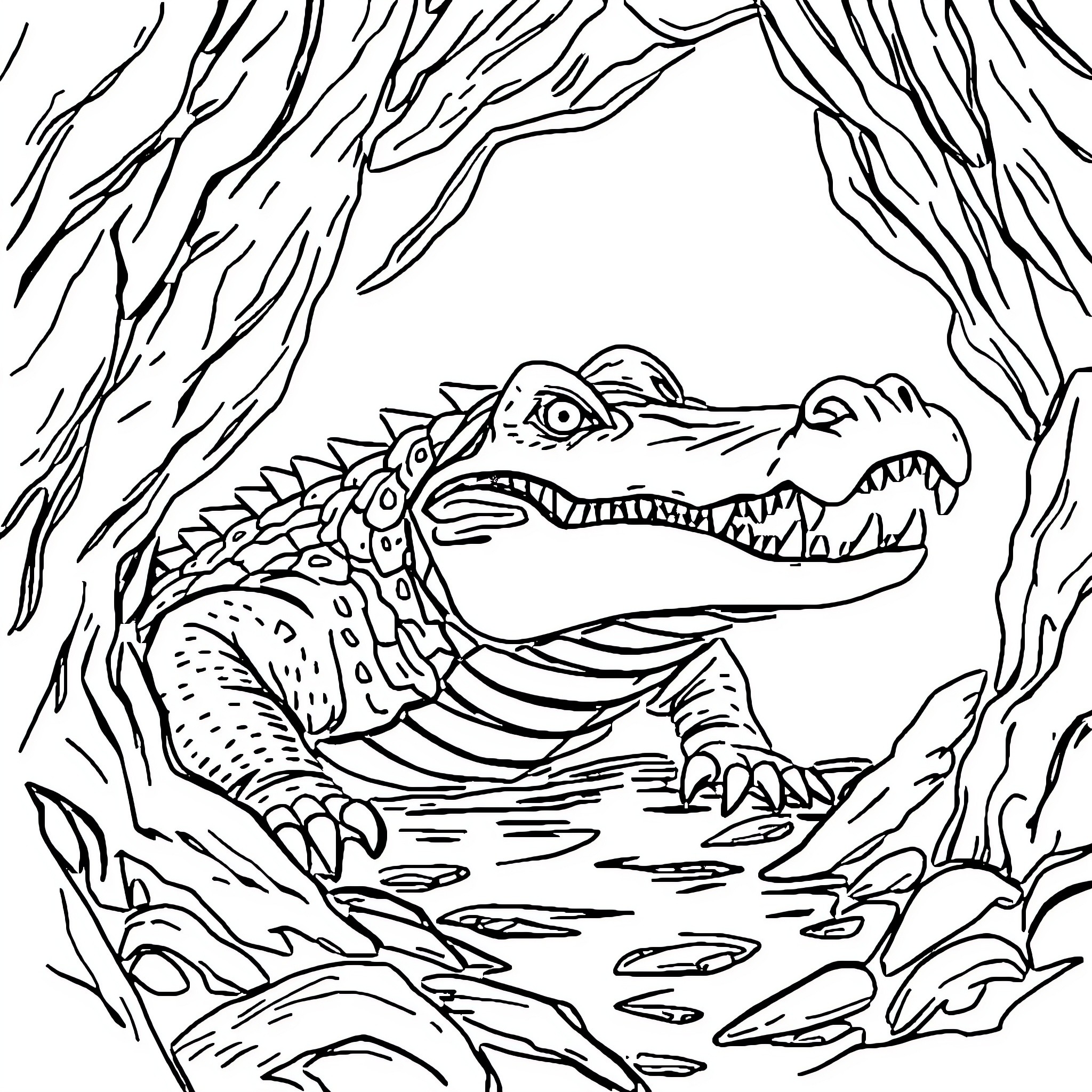 Best Croc de Tonnerre Coloring Pages (Free Printable PDF)