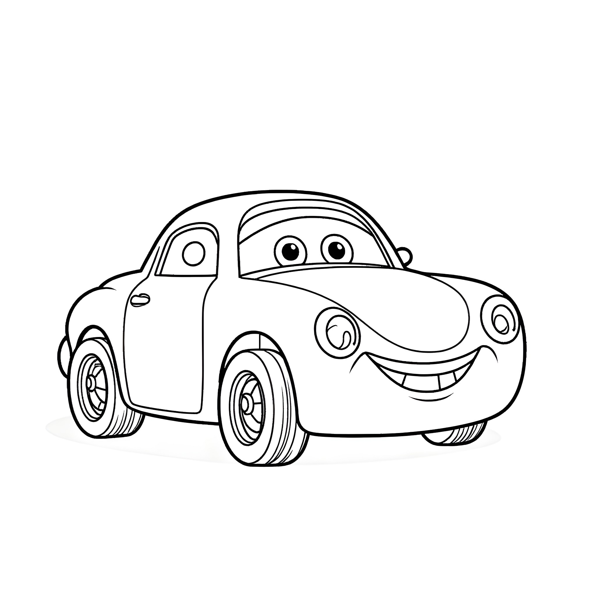 Snot Rod's Playful Antics Coloring Page (free black-and-white line drawing printable PDF for all, from beginners to advanced learners, including children, teens, adults, and seniors)