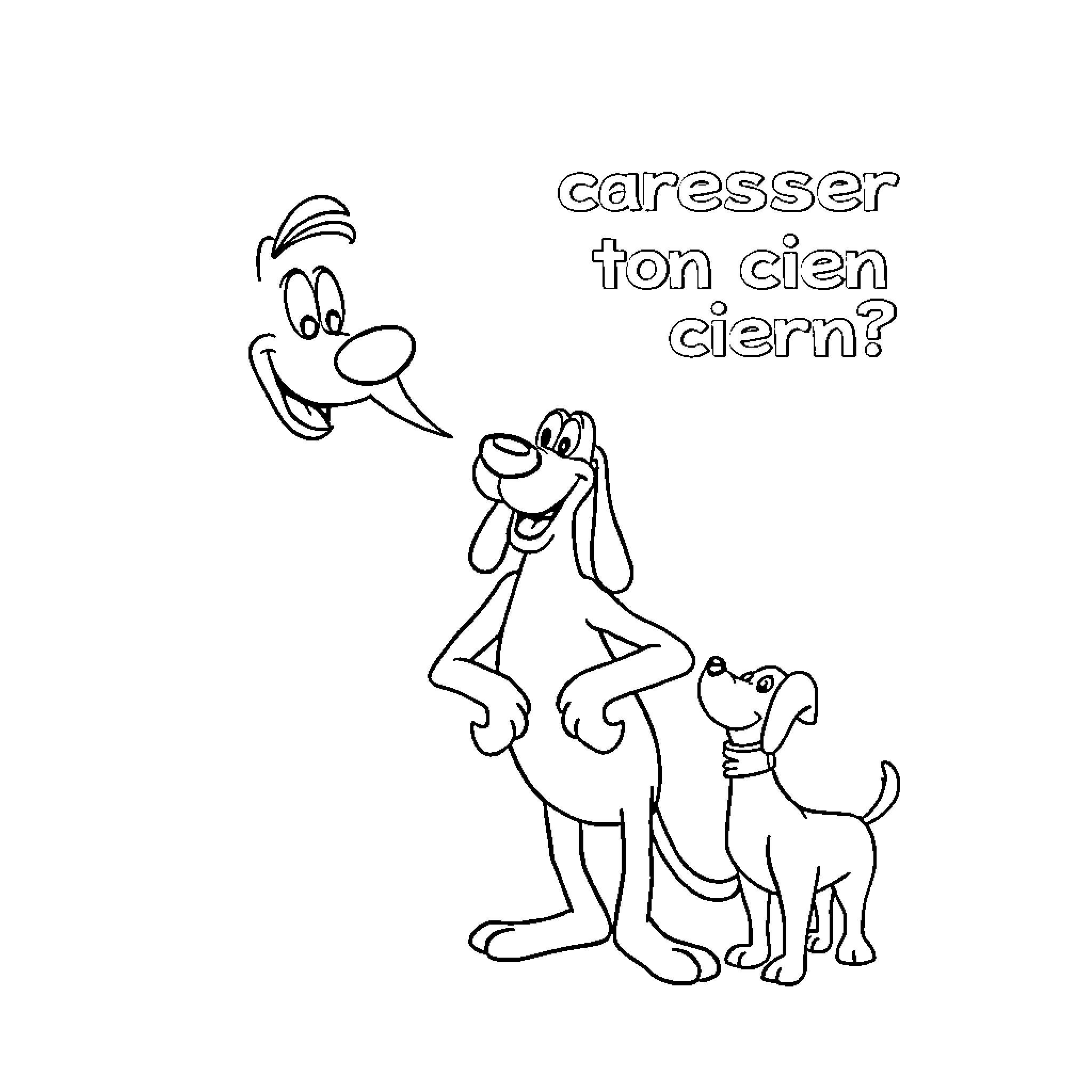 Alf and his friends enjoying each other's company Coloring Page (free black-and-white line drawing printable PDF for all, from beginners to advanced learners, including children, teens, adults, and seniors)