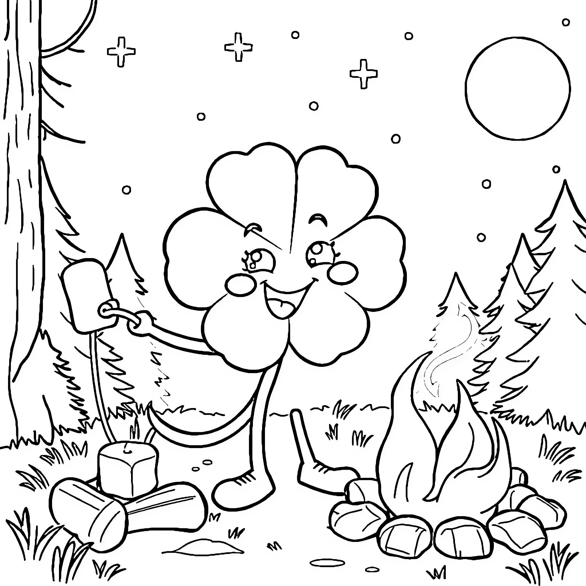 Best Clover Coloring Pages (Free Printable PDF)