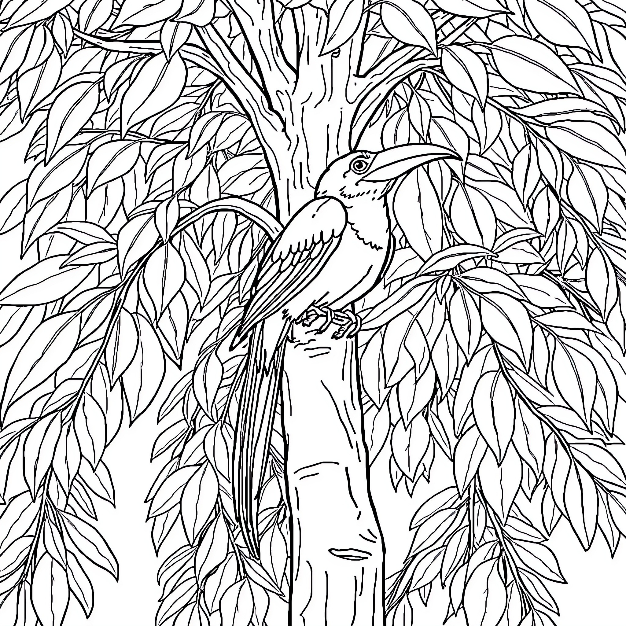 Best Amazon Bird Coloring Pages (Free Printable PDF)