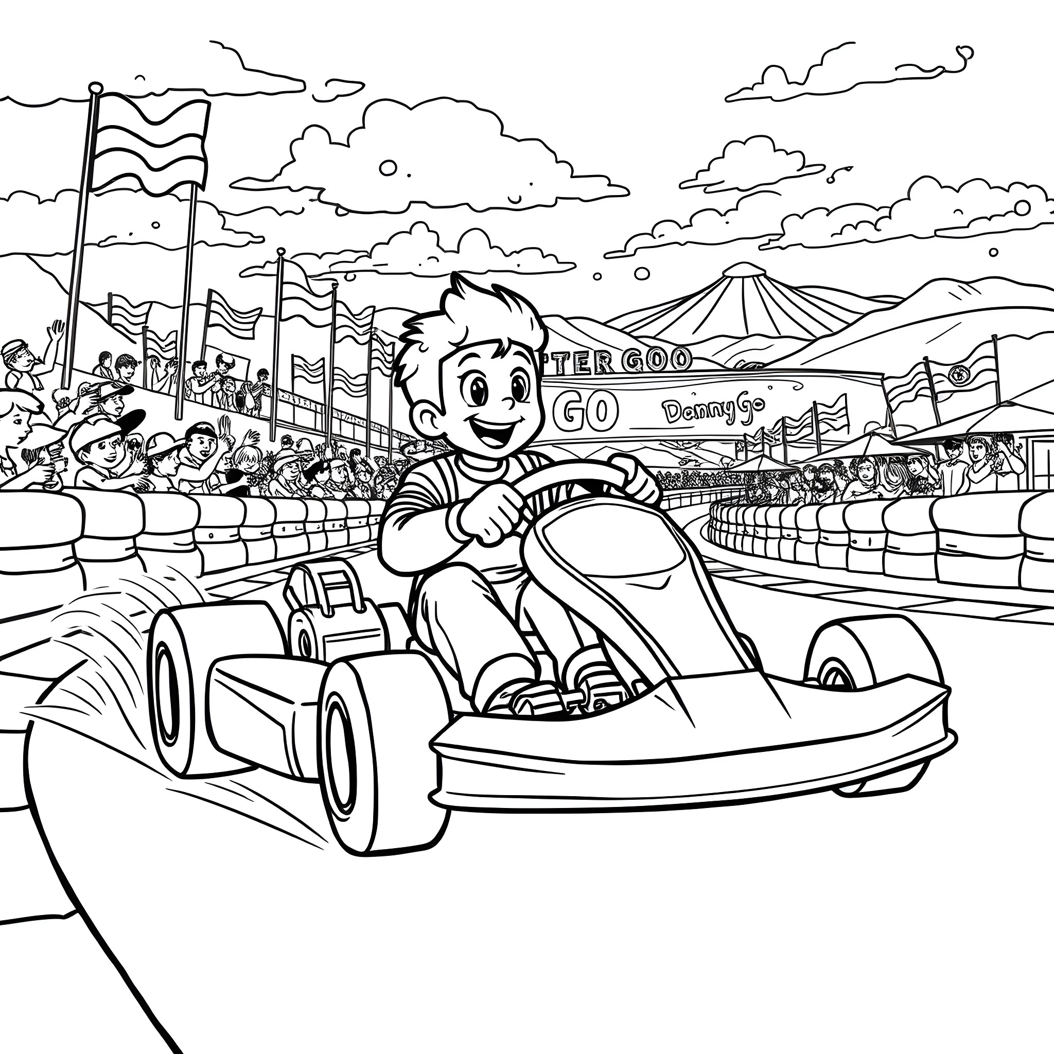 Best Danny Go Coloring Pages Free Printable PDF 