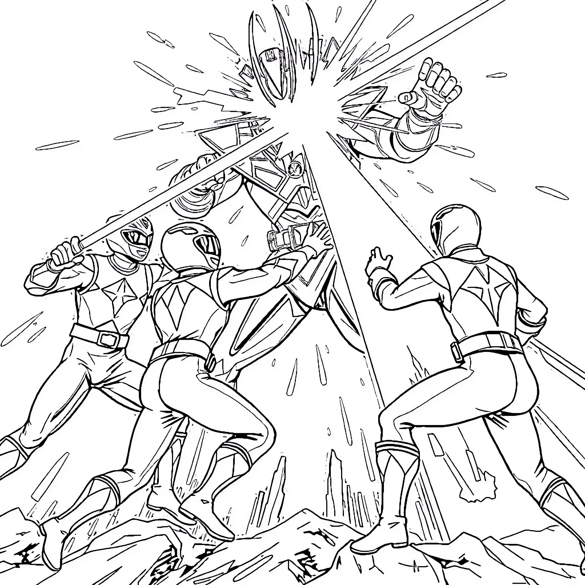 Best Power Ranger Coloring Pages (Free Printable PDF)