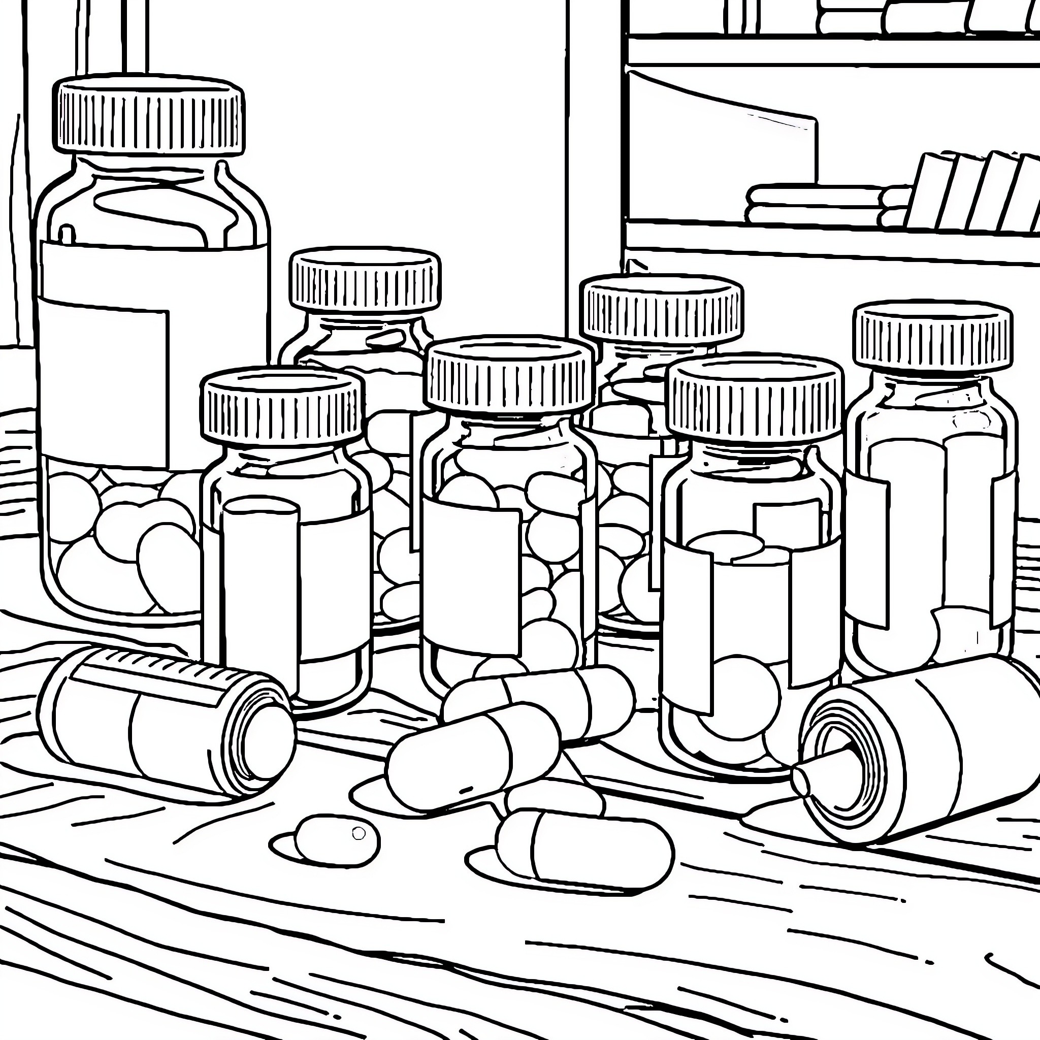 Best Medication Coloring Pages Free Printable PDF Best Medication Coloring Pages Free Printable PDF