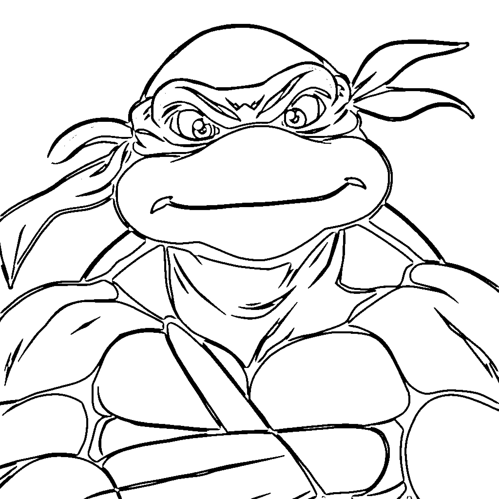 Greninja ready for battle with fierce expression Coloring Page (free black-and-white line drawing printable PDF for all, from beginners to advanced learners, including children, teens, adults, and seniors)
