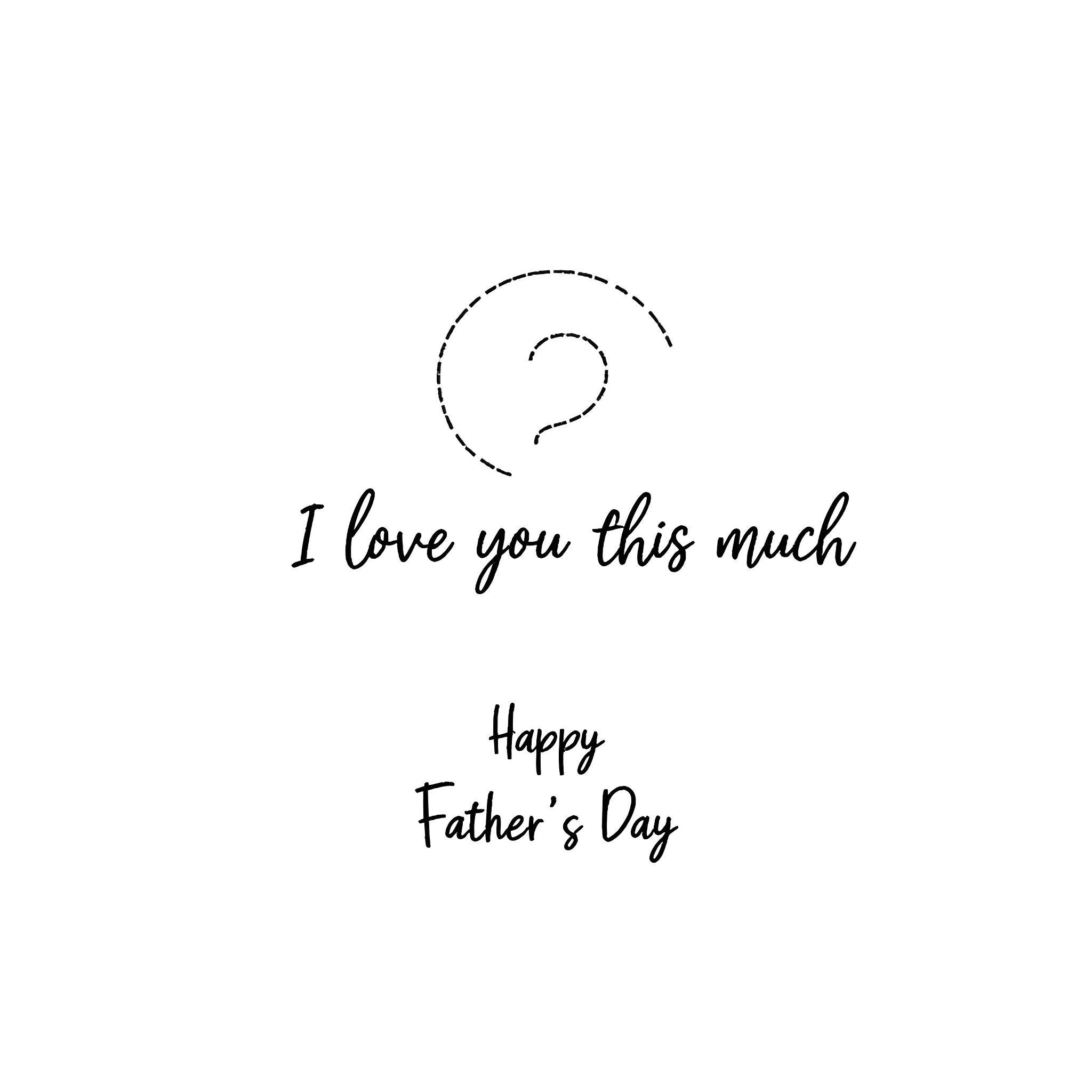 Father Expressing Heartfelt Love on Father's Day Coloring Page (free black-and-white line drawing printable PDF for all, from beginners to advanced learners, including children, teens, adults, and seniors)