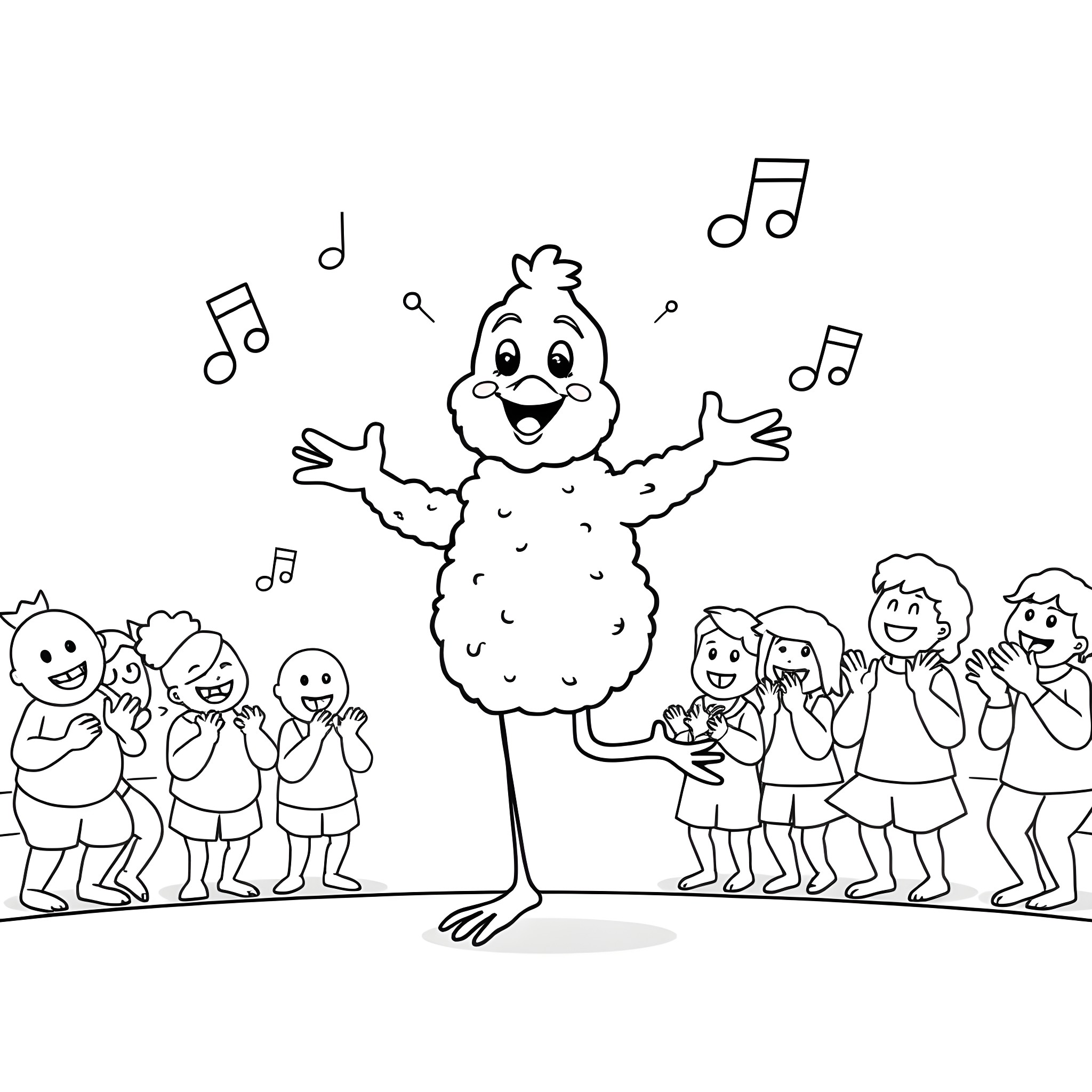 9 Best Chicken Nugget Coloring Pages (Free Printable PDFs)