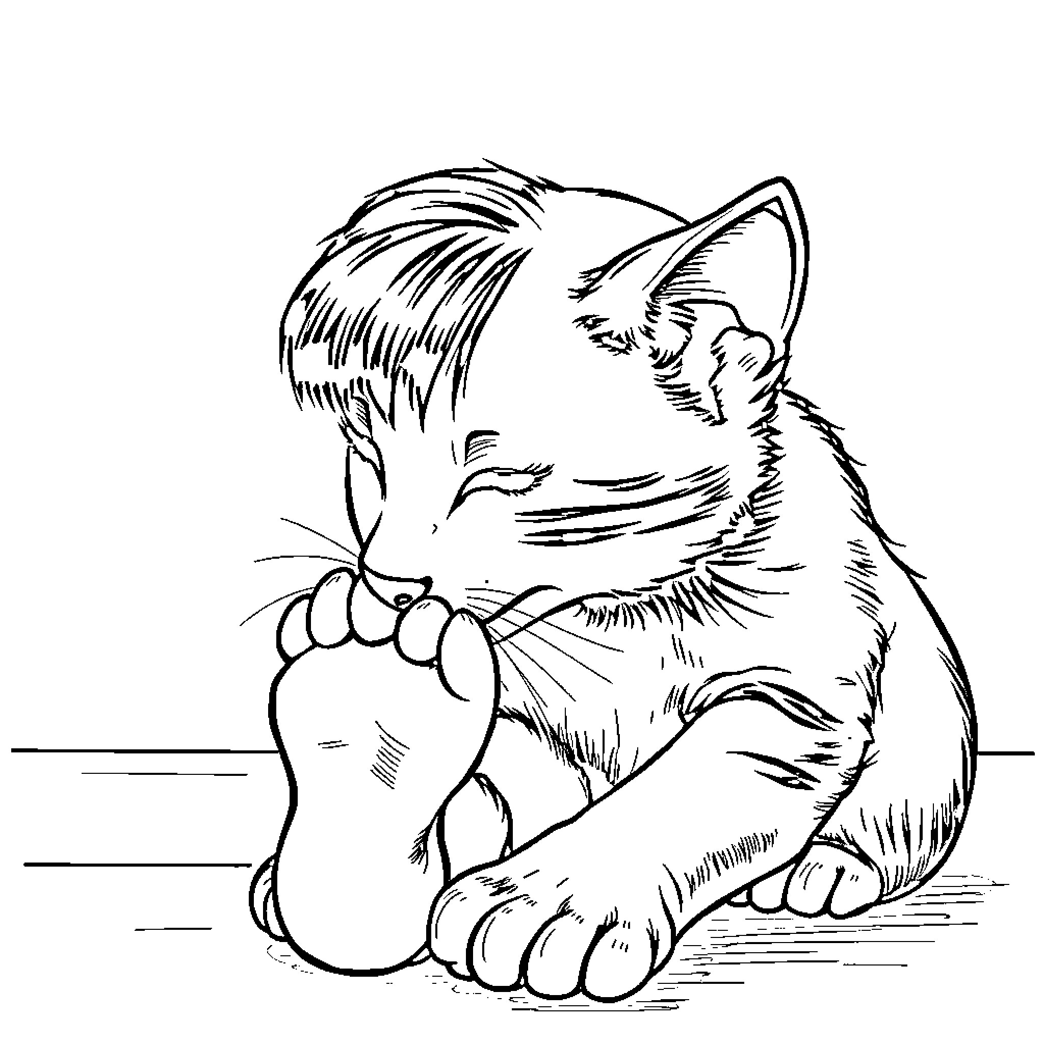 Ada Wong in contemplative pose Coloring Page (free black-and-white line drawing printable PDF for all, from beginners to advanced learners, including children, teens, adults, and seniors)